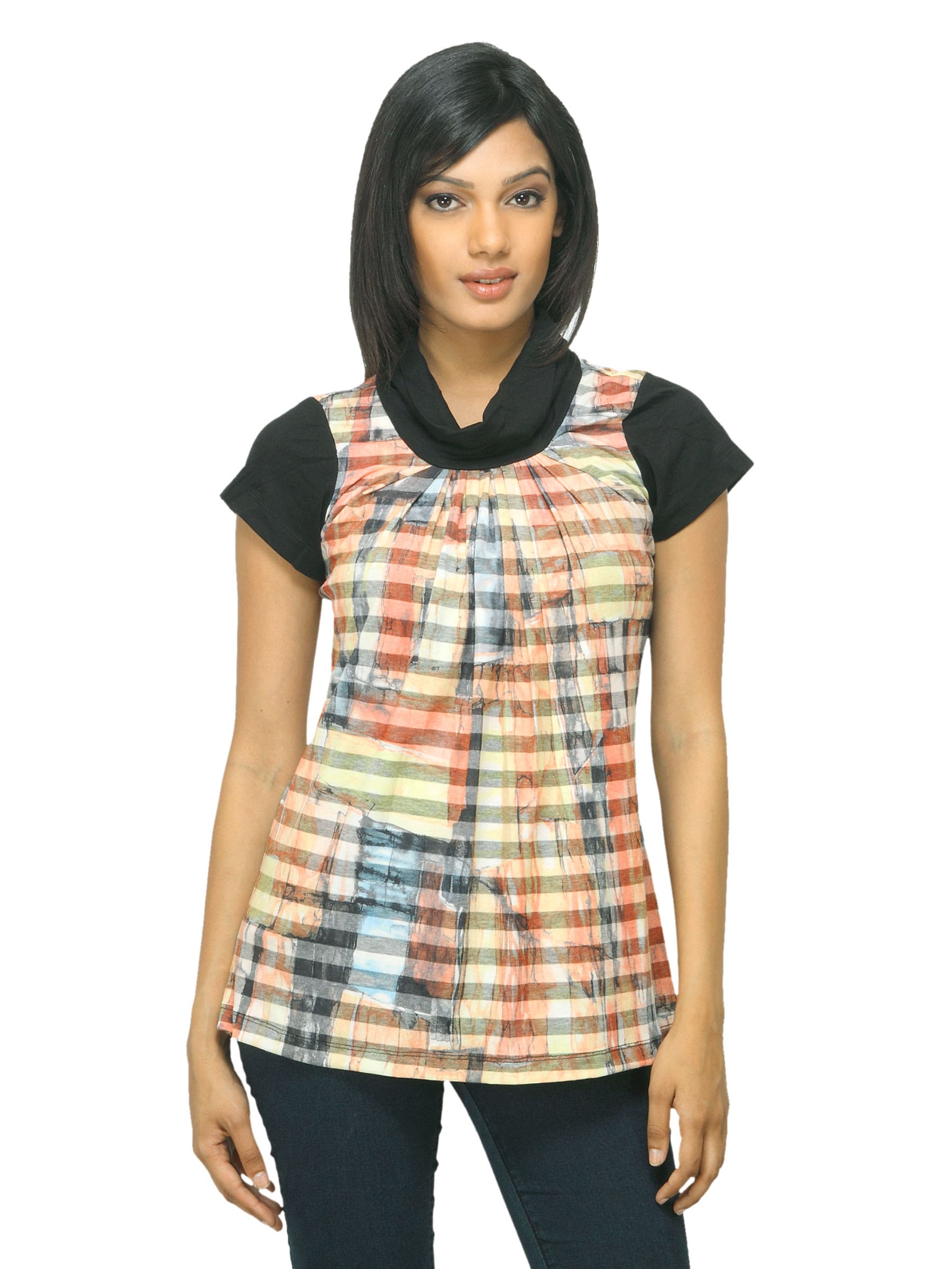 Sepia Women Printed Multi Coloured Top