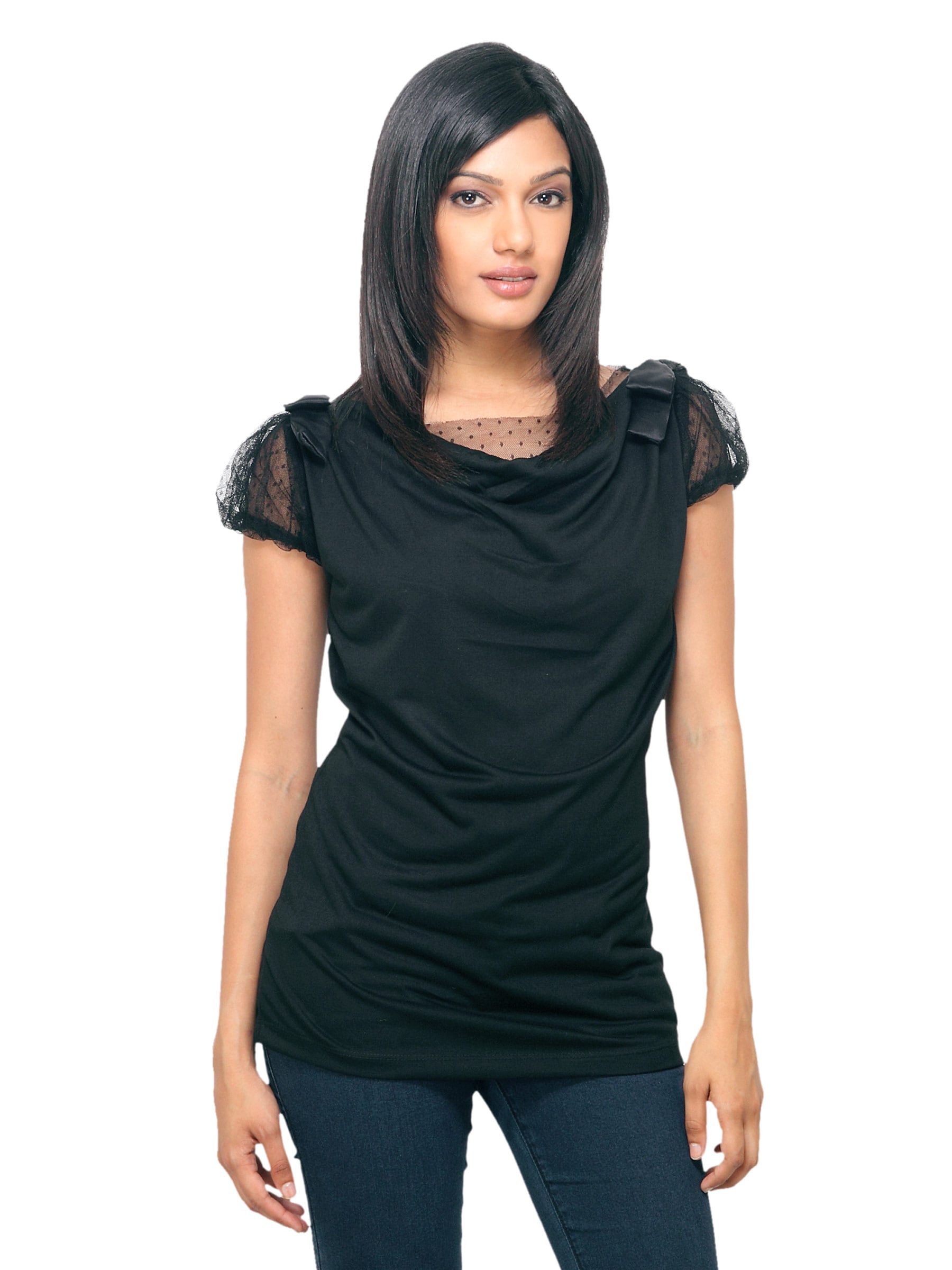 Sepia Women Black Top