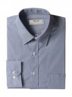 Arrow Men Striped Blue Shirt