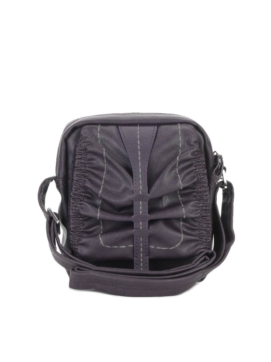 Baggit Women Motto Taj Purple Sling Bag