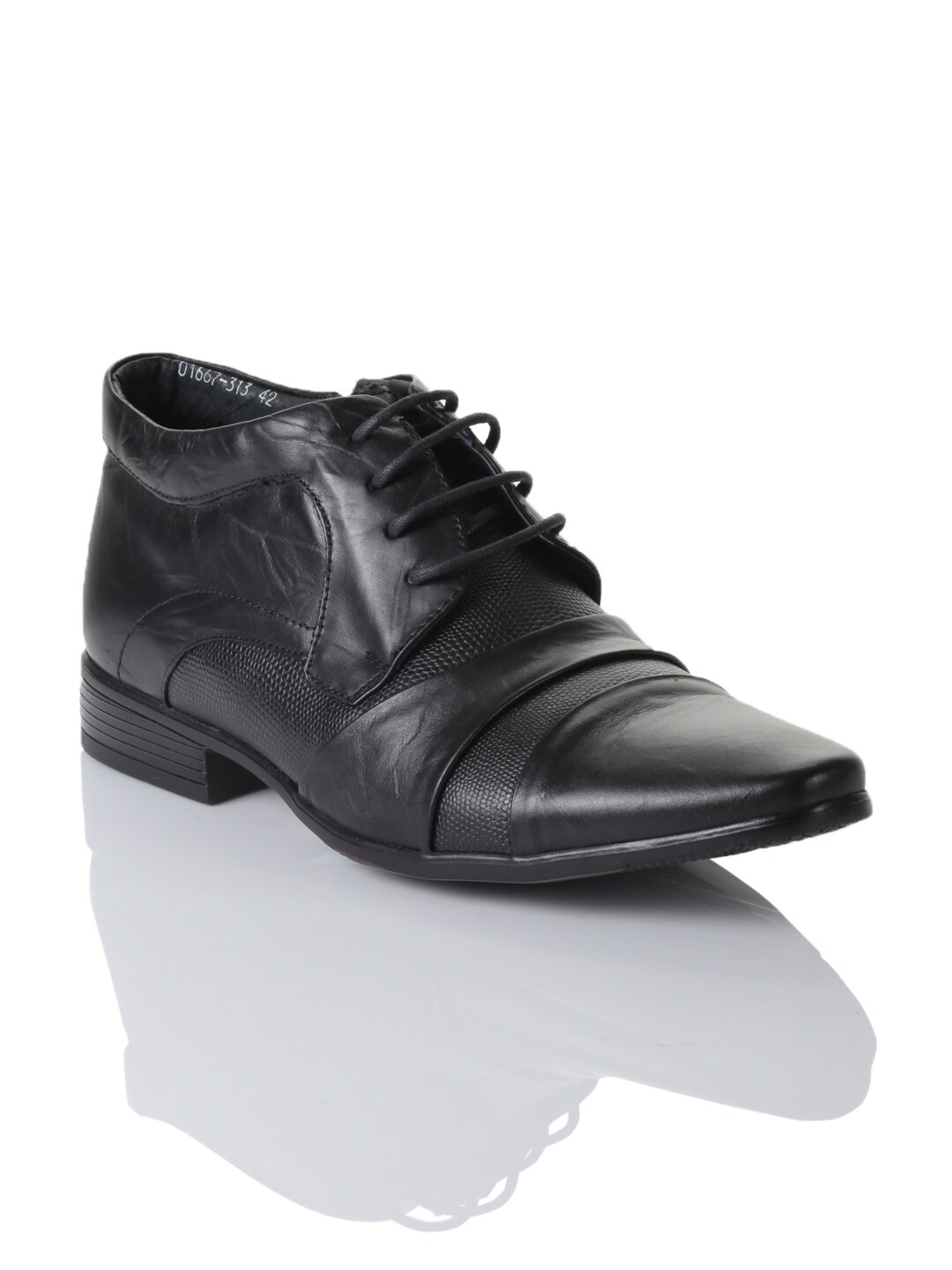 Cobblerz Men Black Formal Shoes