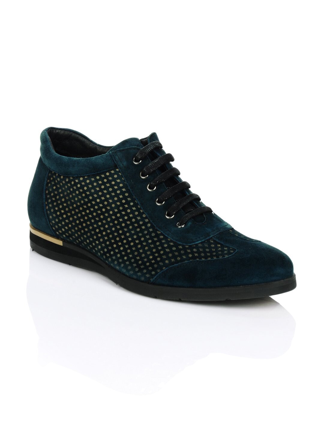 Cobblerz Men Teal Blue Casual Shoes