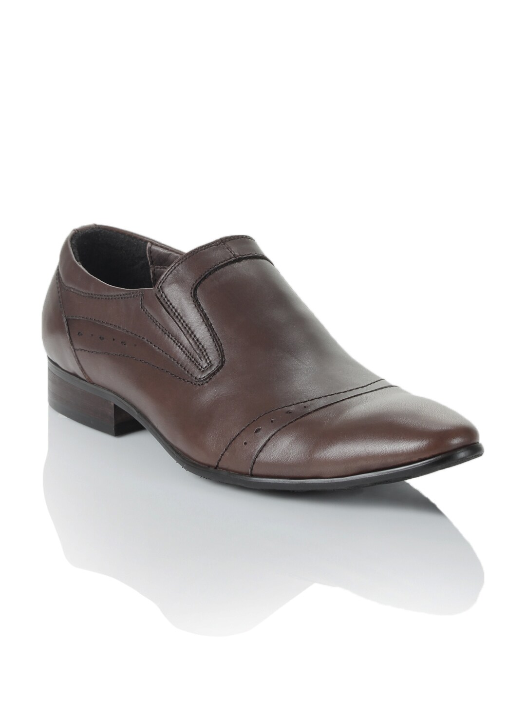 Cobblerz Men Brown Semi-formal Shoes