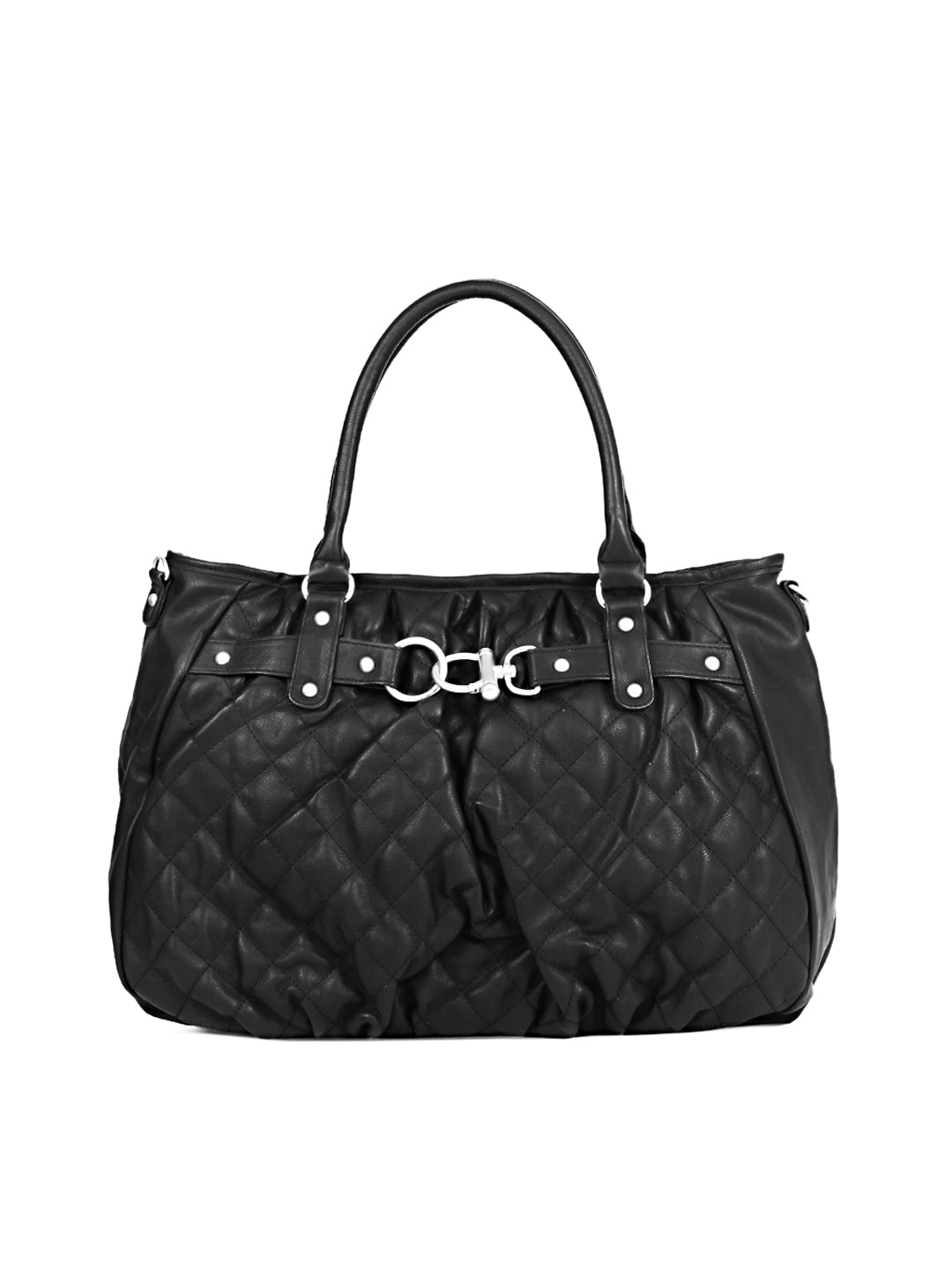 Pieces Women Black Handbag