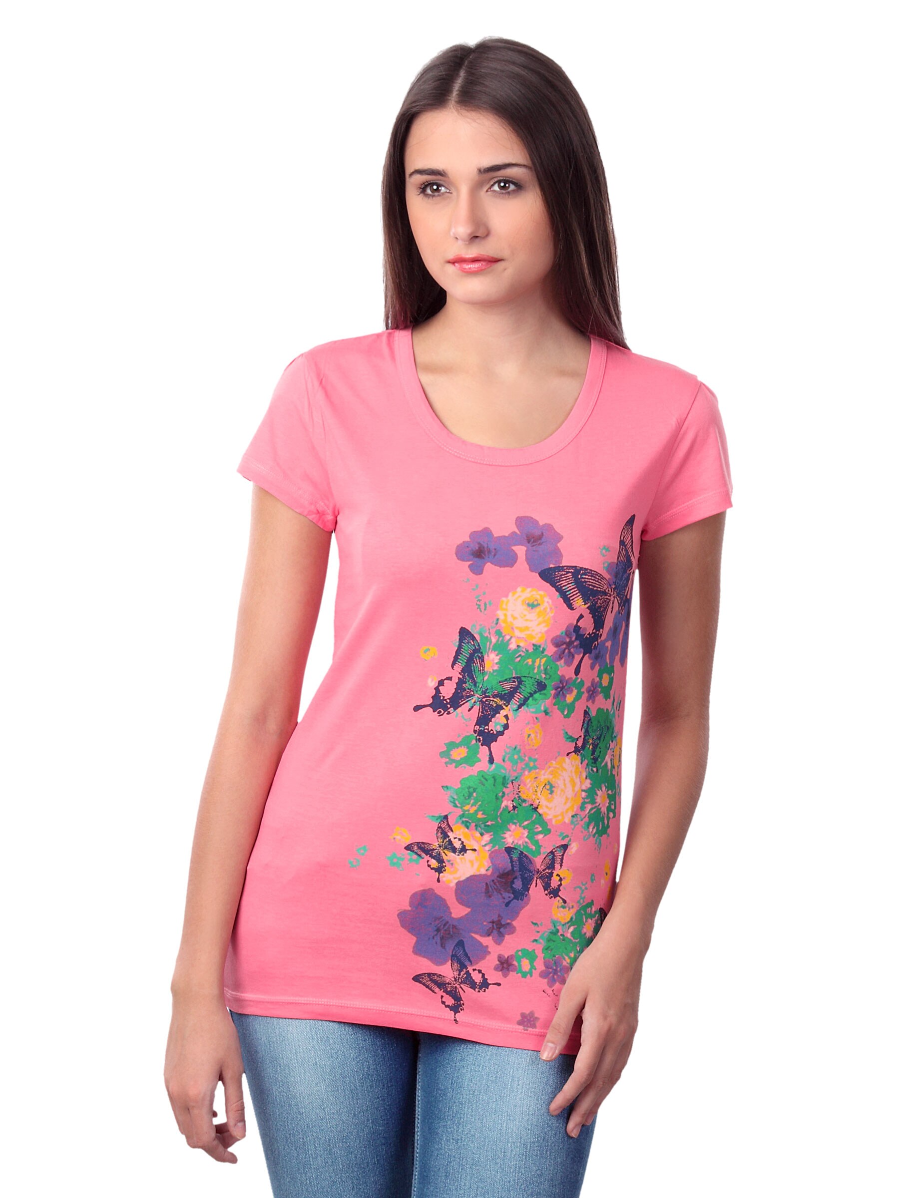 Vero Moda Women Viva Pink Top