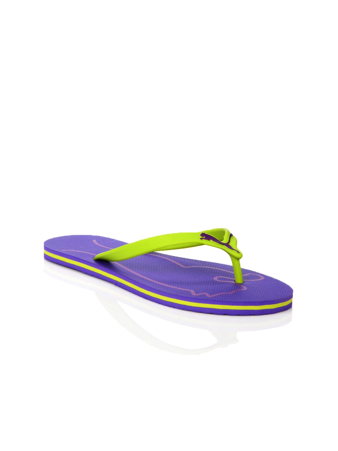 Puma Women Lucie Purple Flip Flops