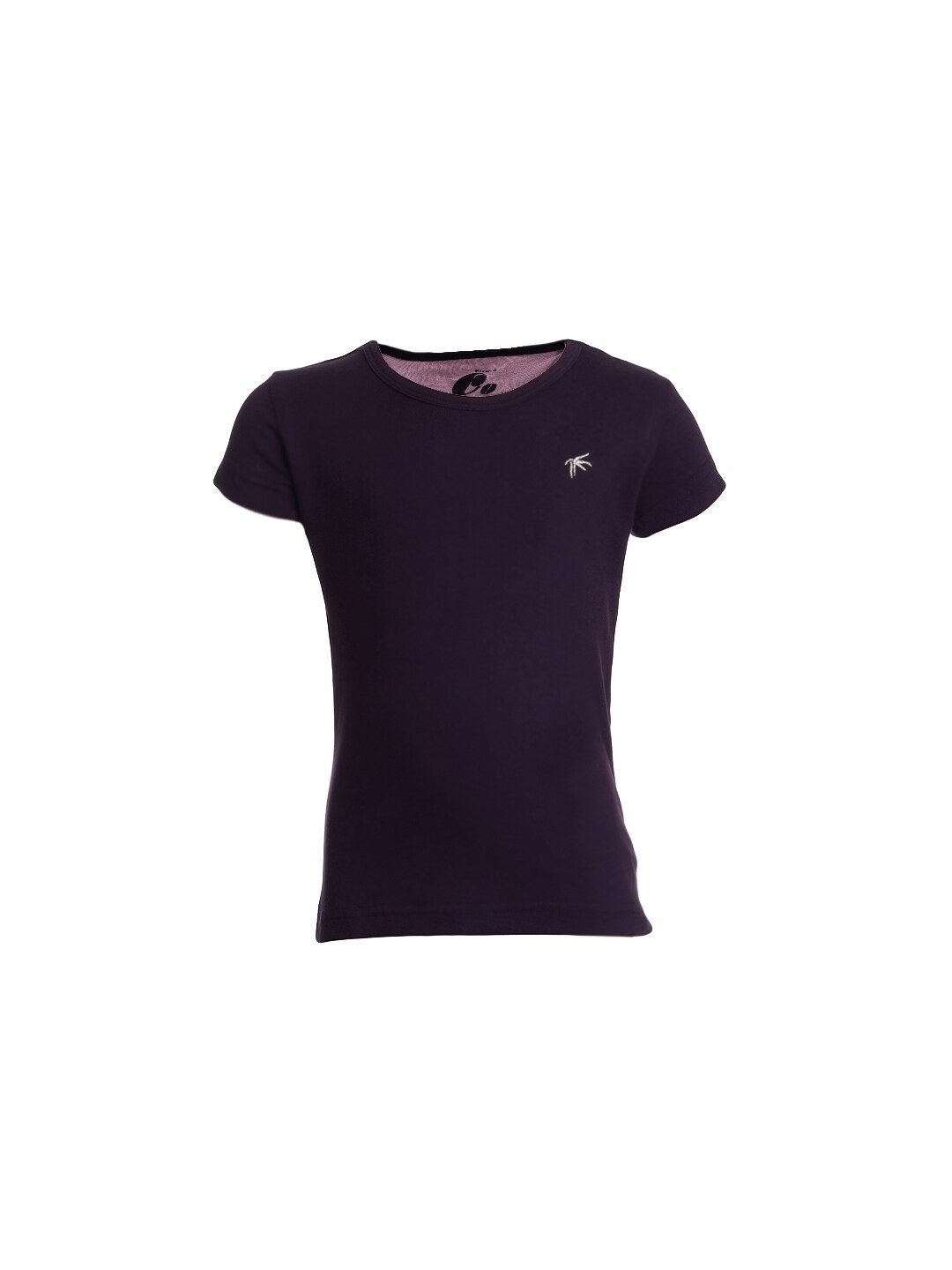 Palm Tree Girls Purple Top