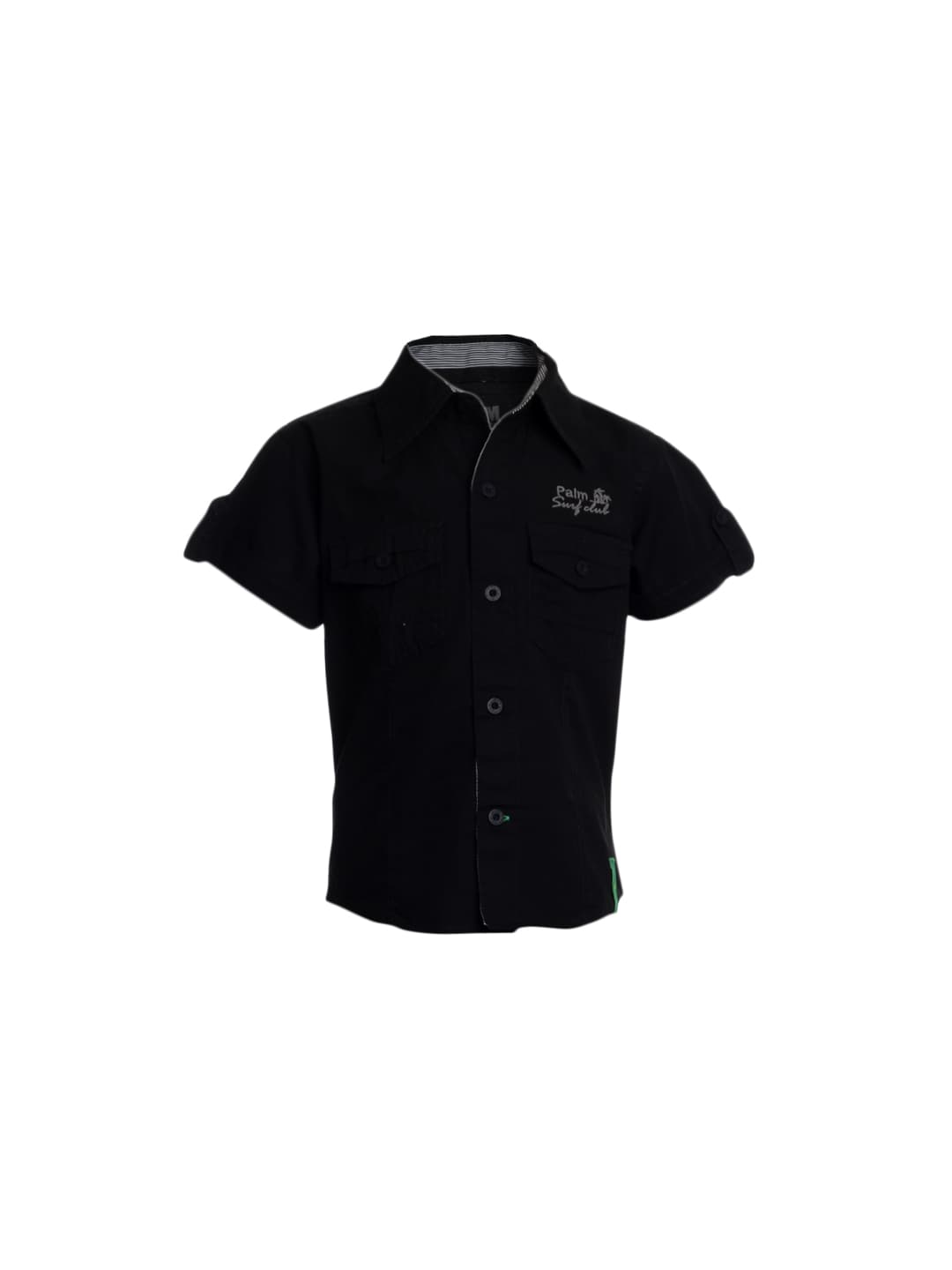 Gini and Jony Boys Black Shirt