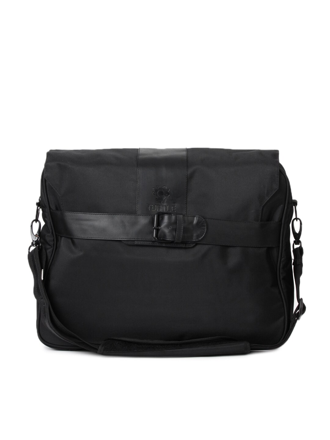 Turtle Unisex Black Laptop Bag