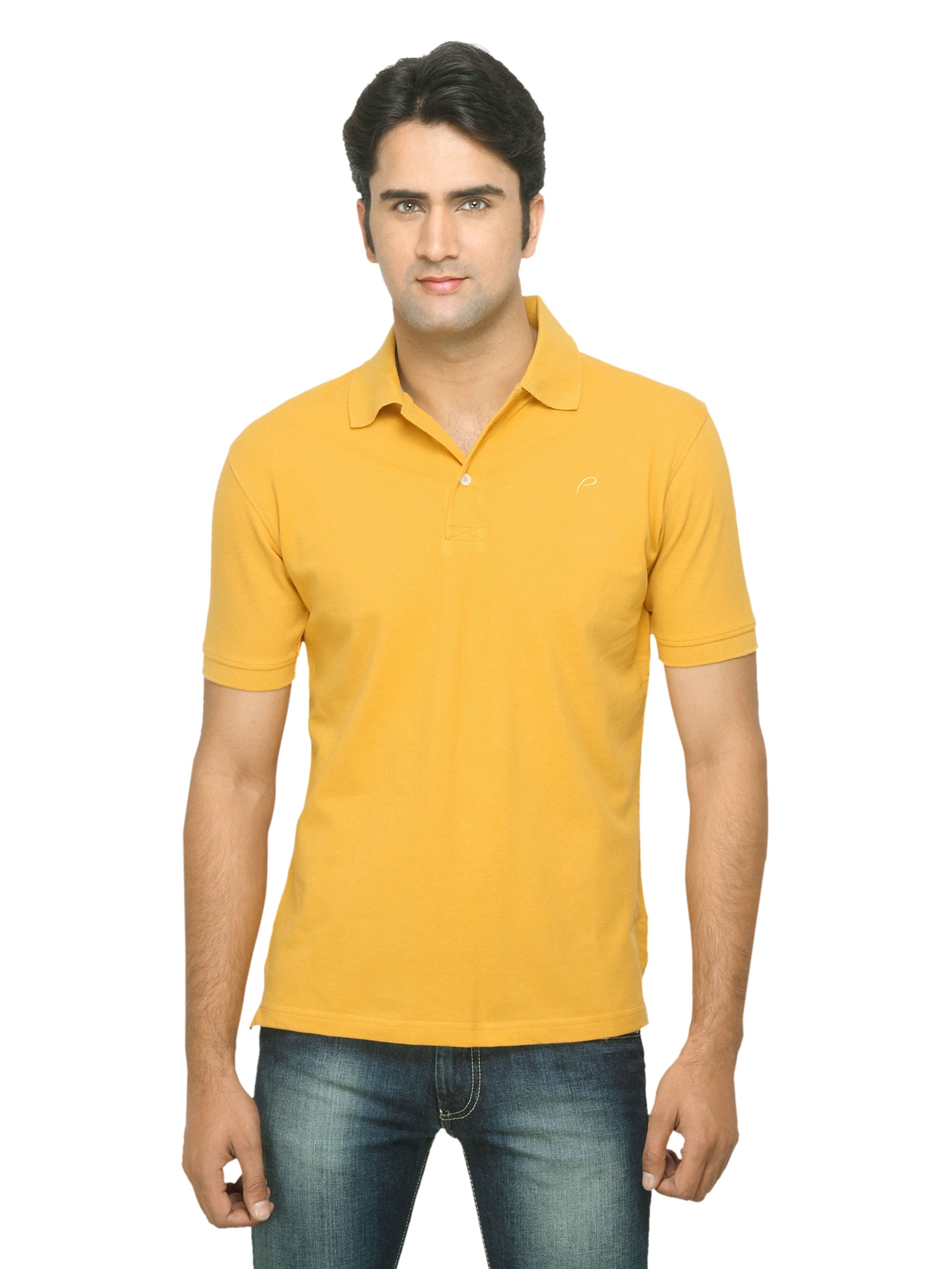 Proline Mustard Yellow Polo T-shirt