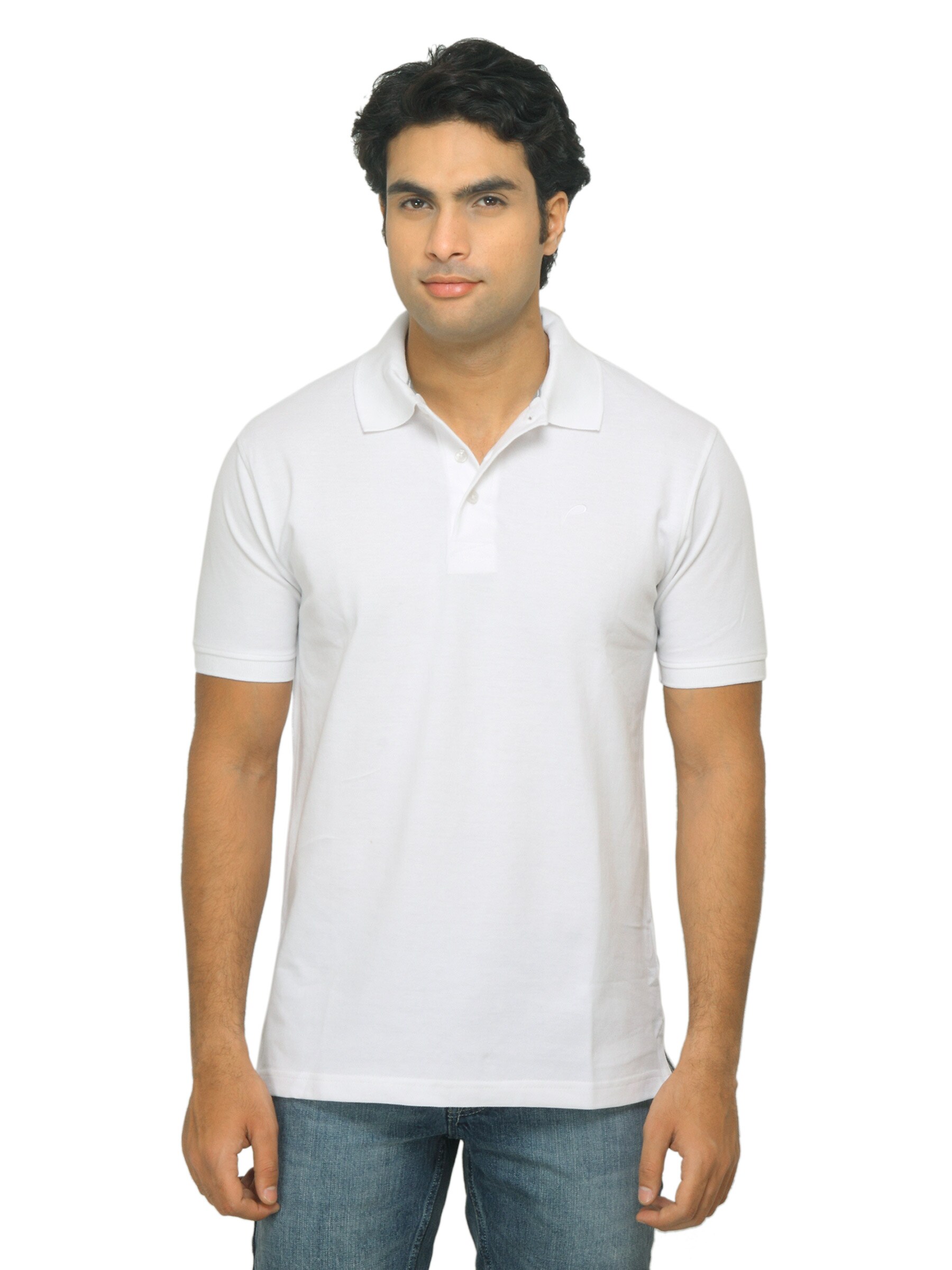 Proline White Polo T-shirt