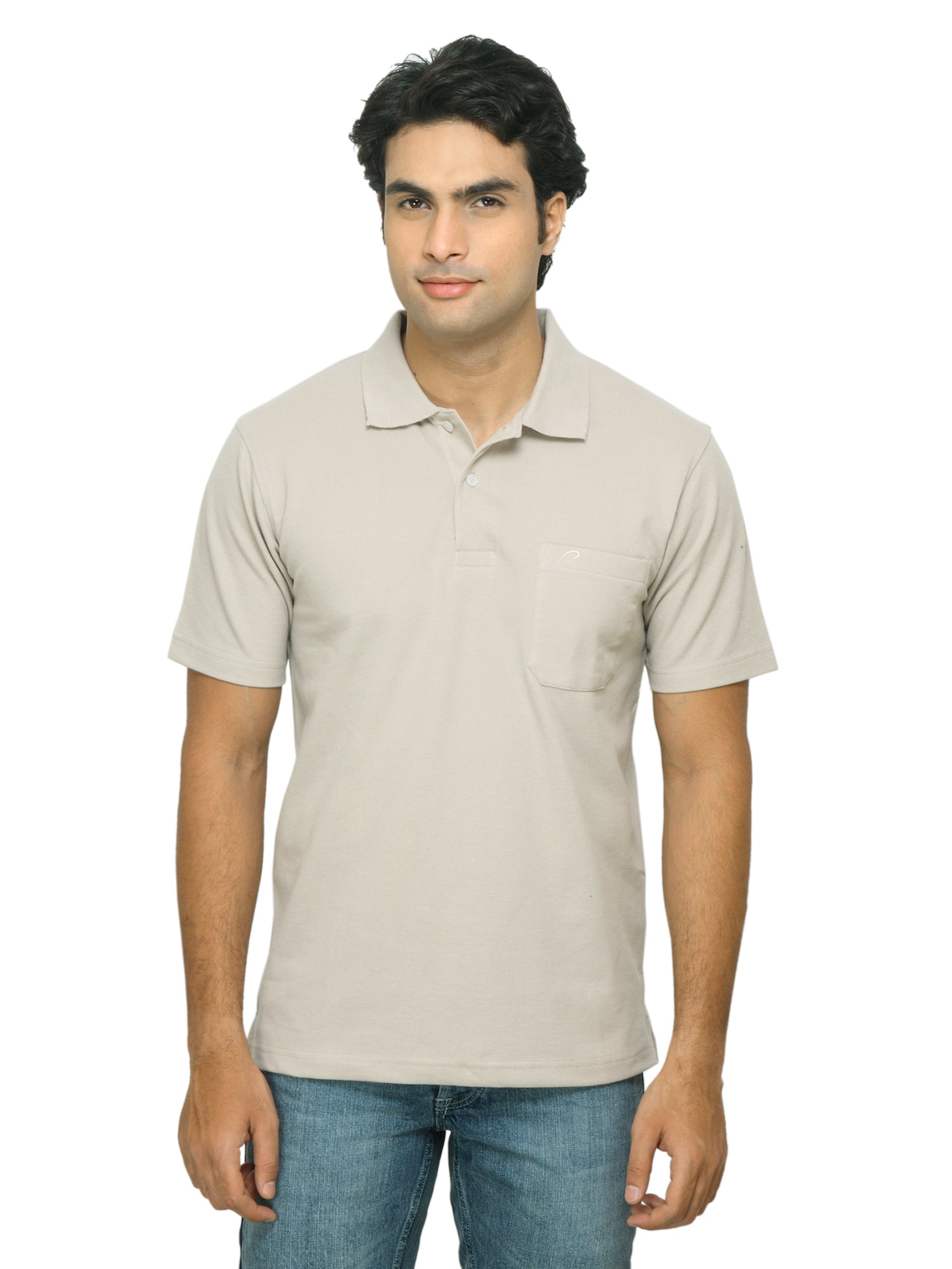 Proline Men Beige T-shirt