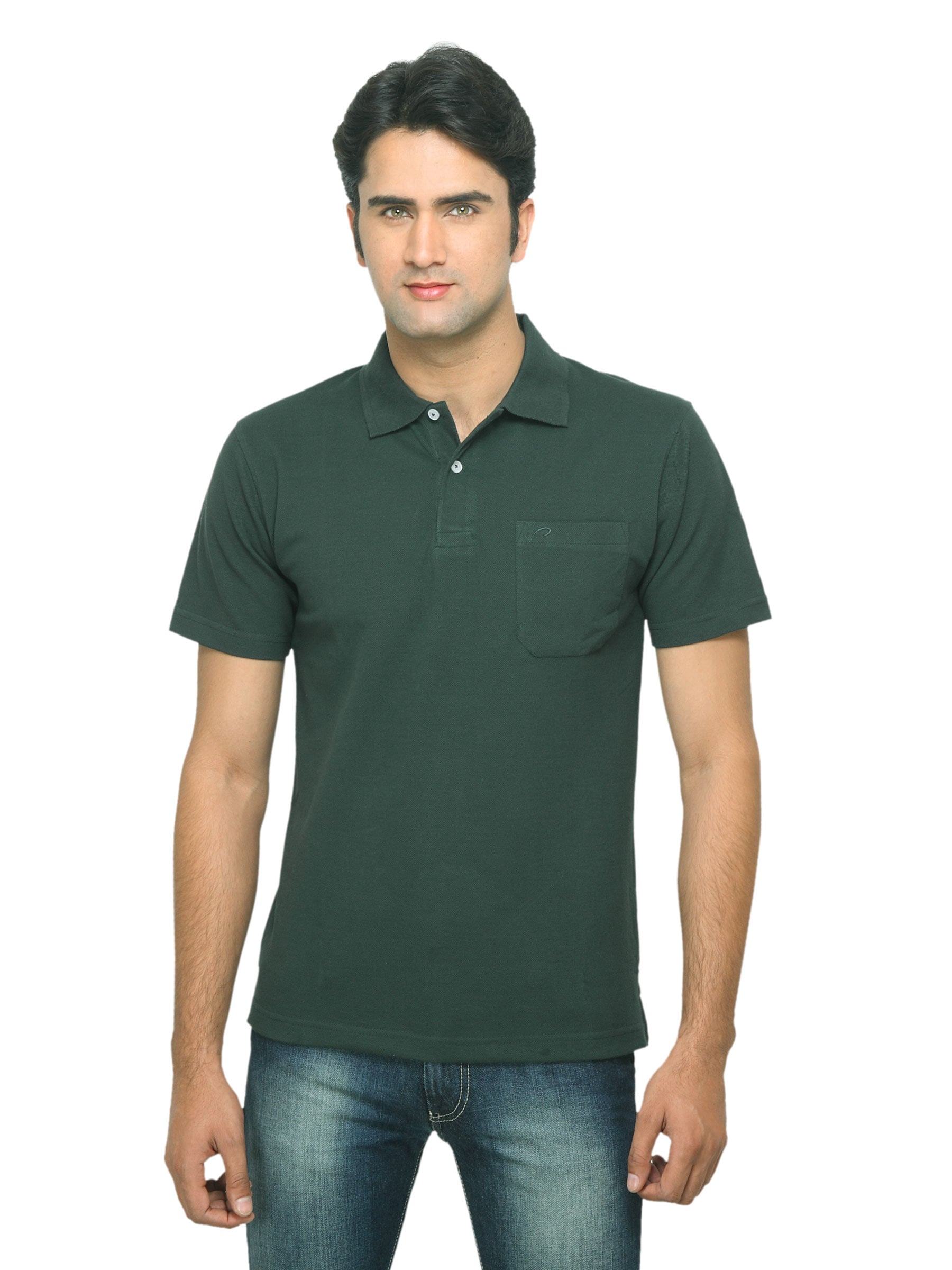 Proline Men Green T-shirt