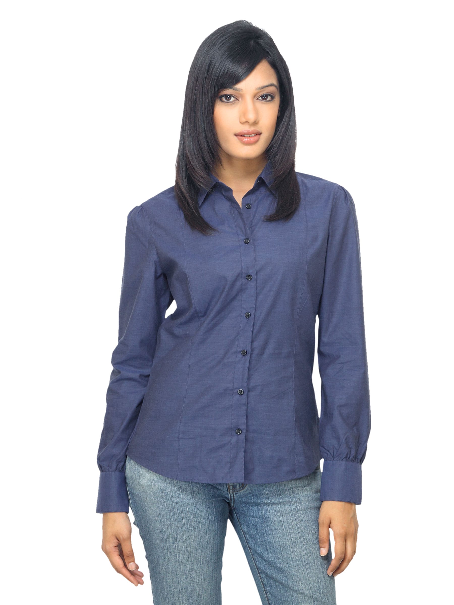 Van Heusen Woman Blue Shirt