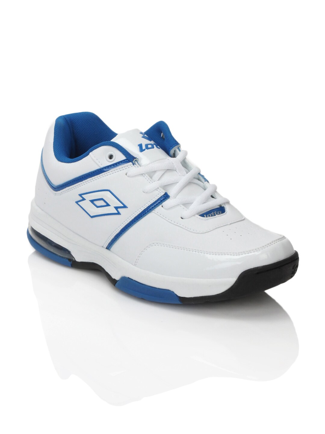 Lotto Men White Basketball Mid II Sports Shoes