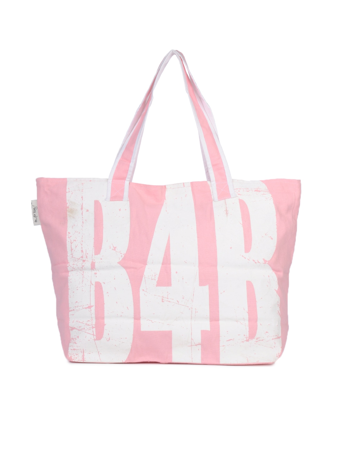 Be For Bag Women Pink Tote Bag