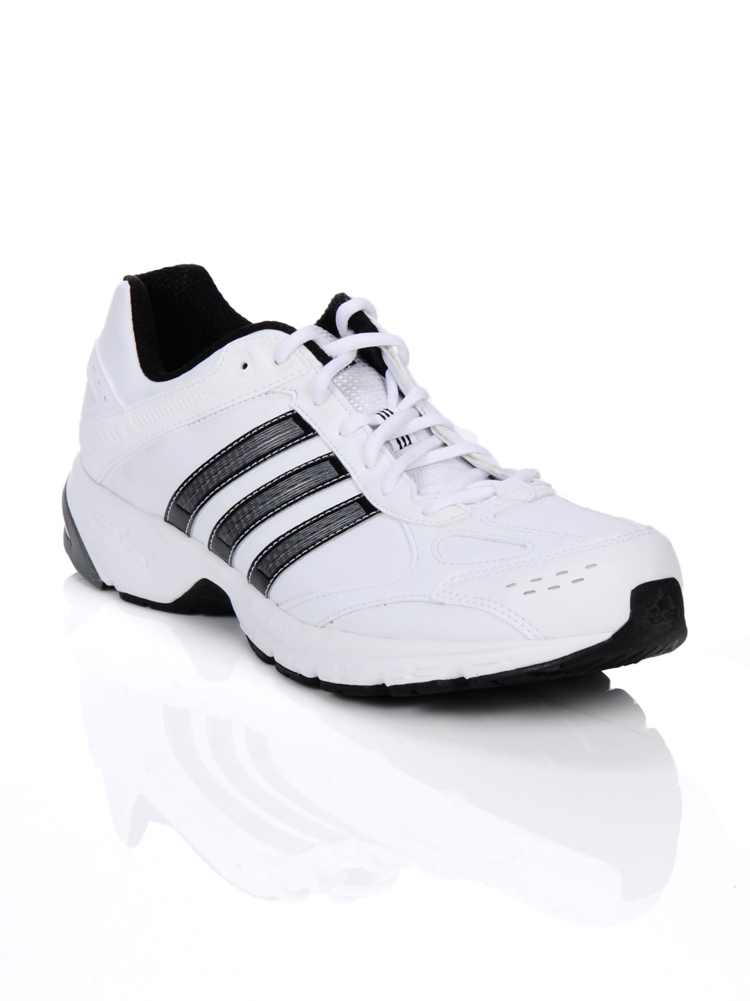 ADIDAS Men Duramo 4 Lea White Sports Shoes