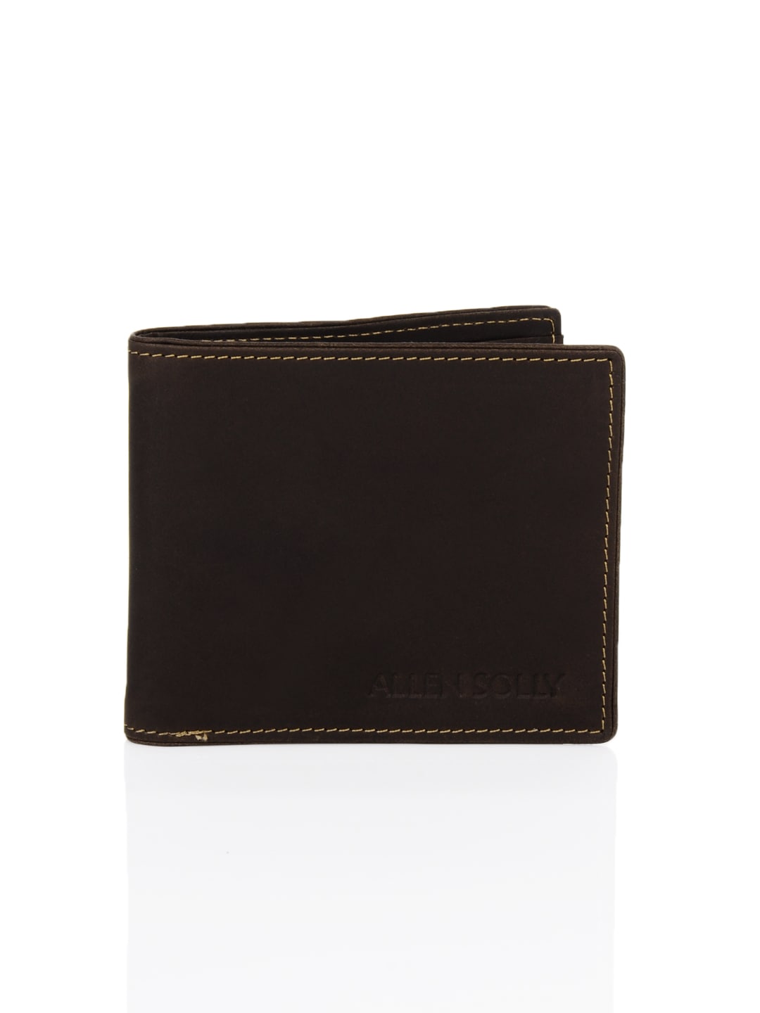 Allen Solly Men Leather Brown Wallet