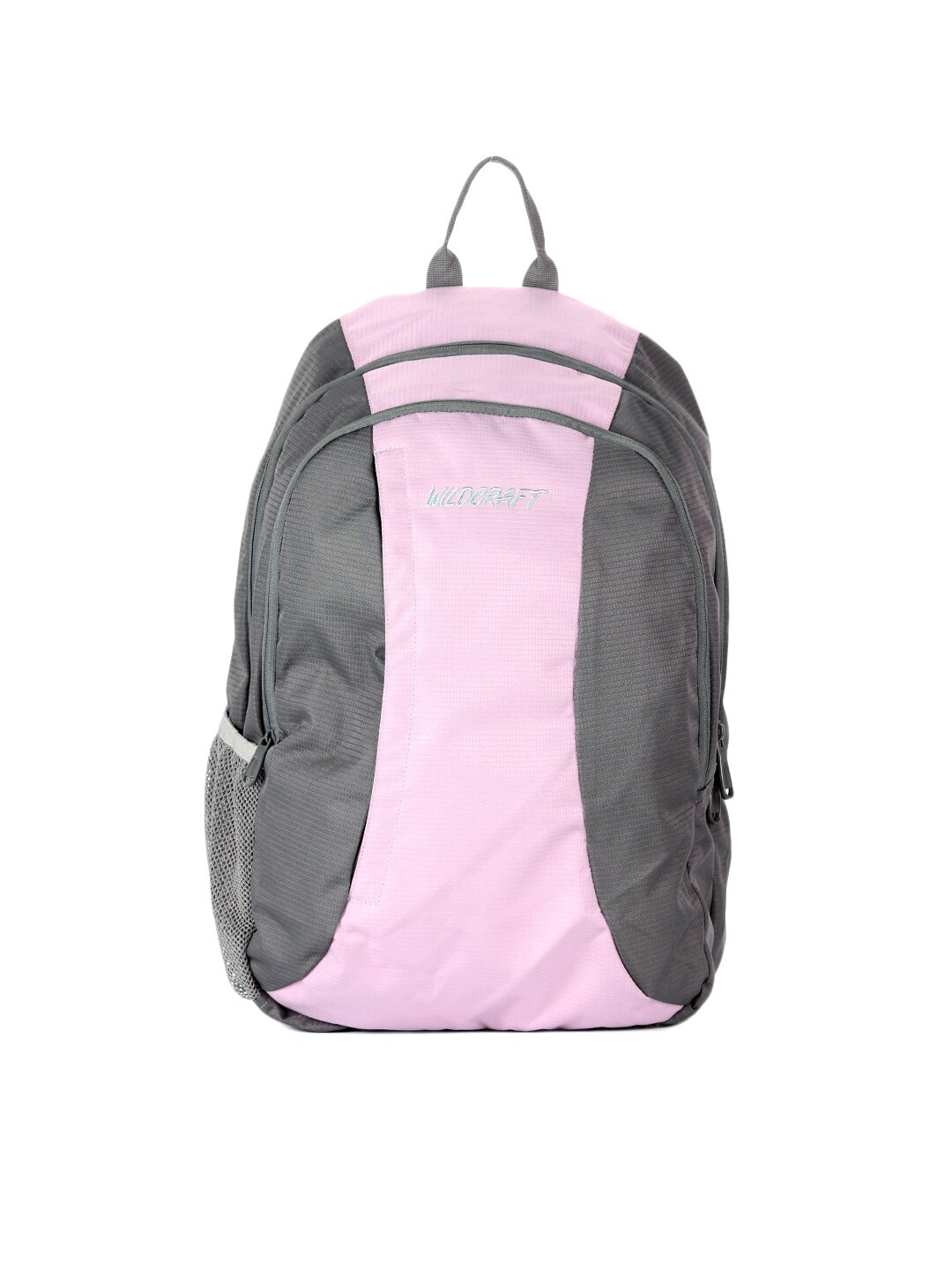 Wildcraft Women Pink & Grey Backpack