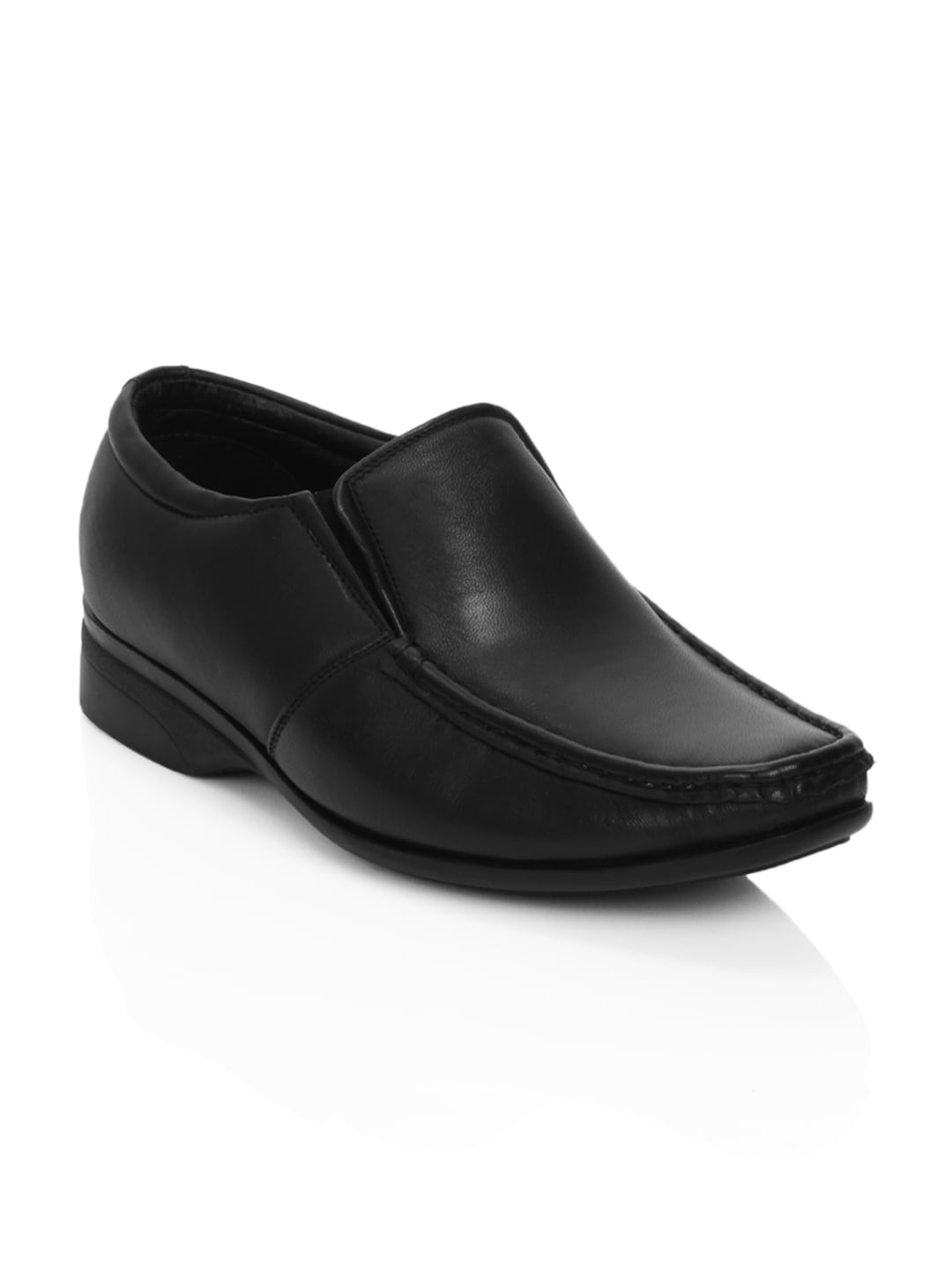 Fortune Men Black Formal Shoes