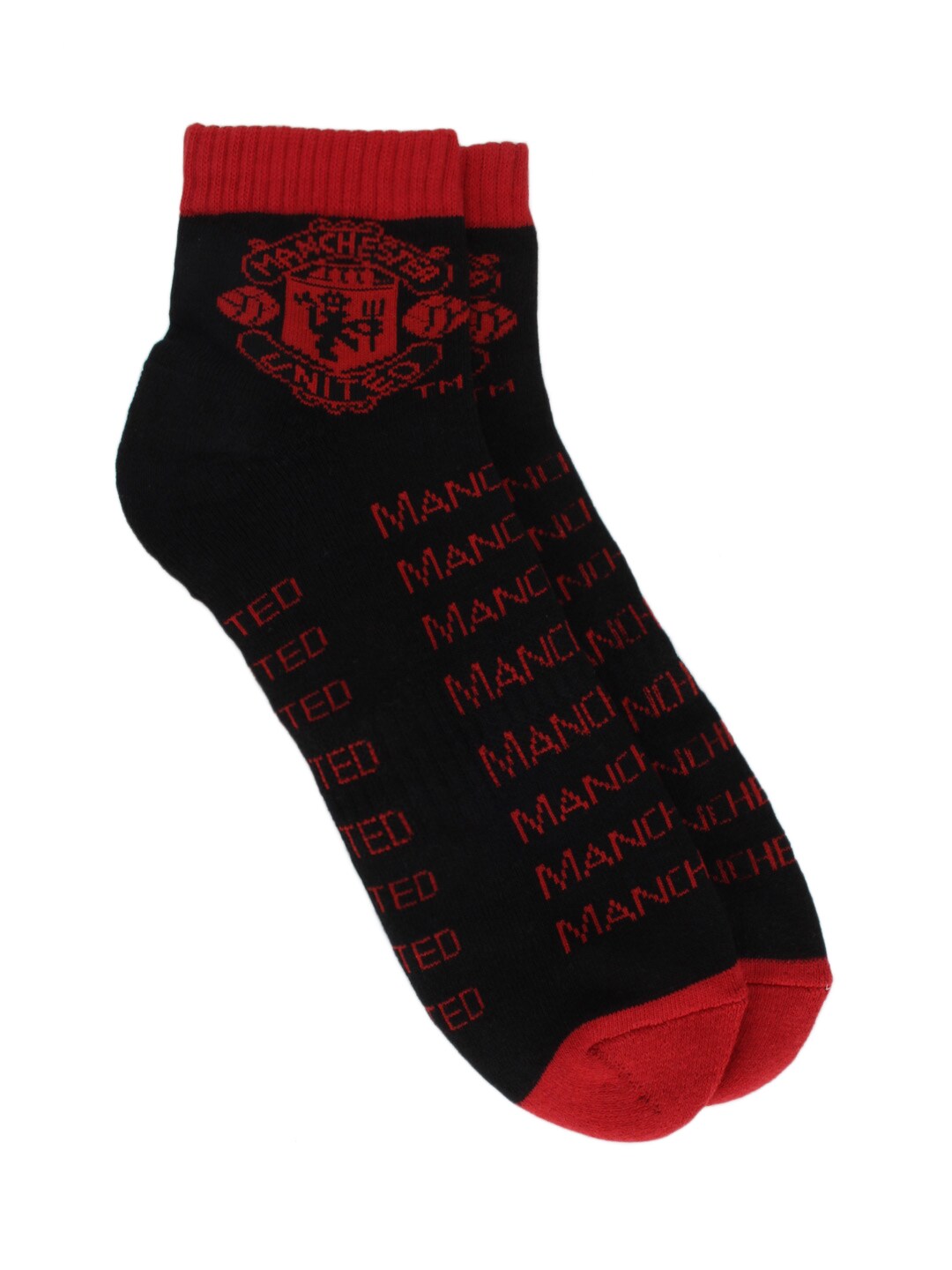 Manchester United Men Black Socks
