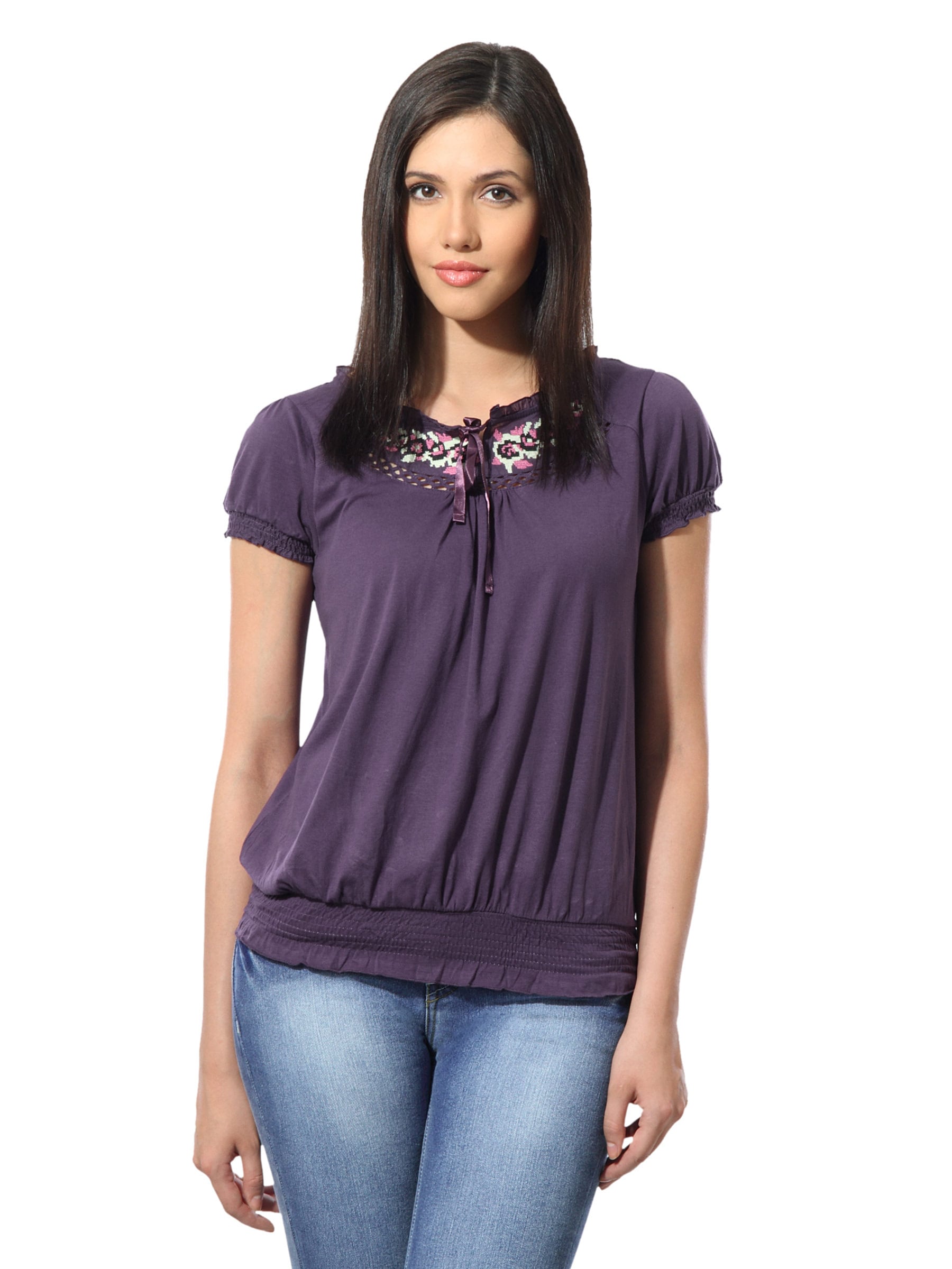 Lee Women Chrome Purple Top