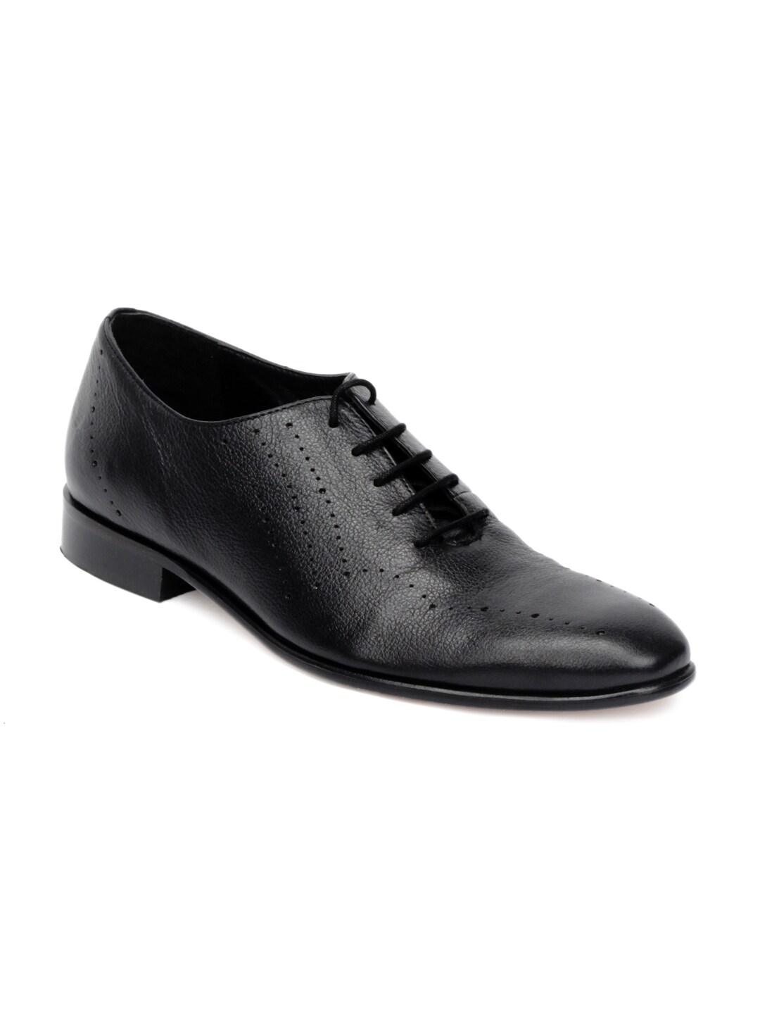 Stens by Enroute Men Black Formal Shoes