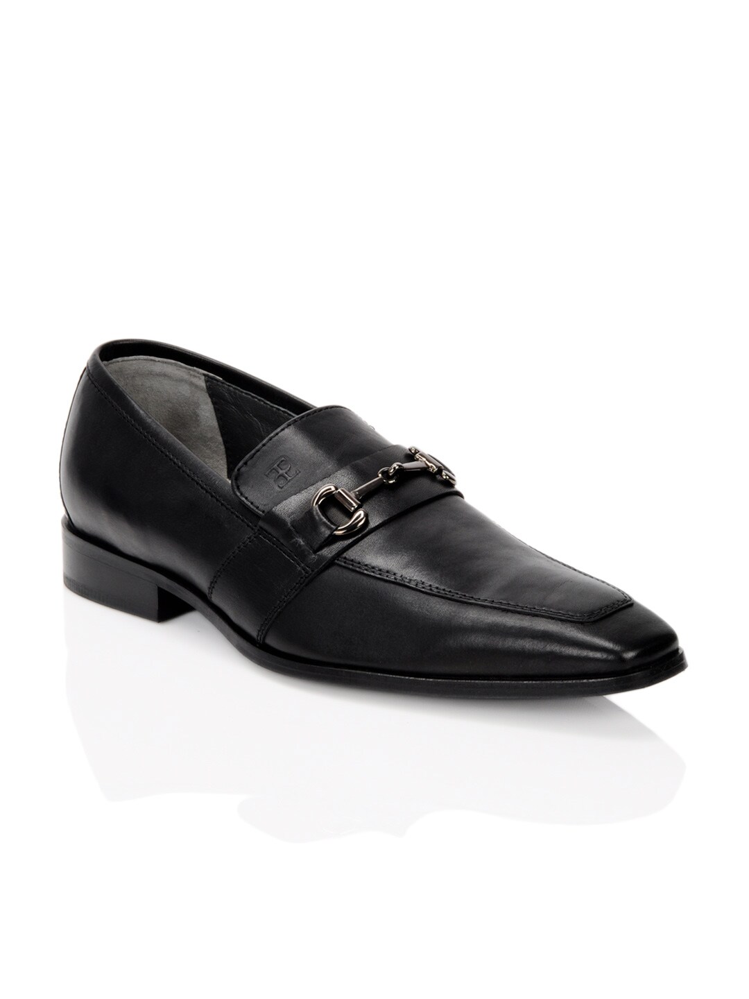 Enroute Men Black Formal Shoes