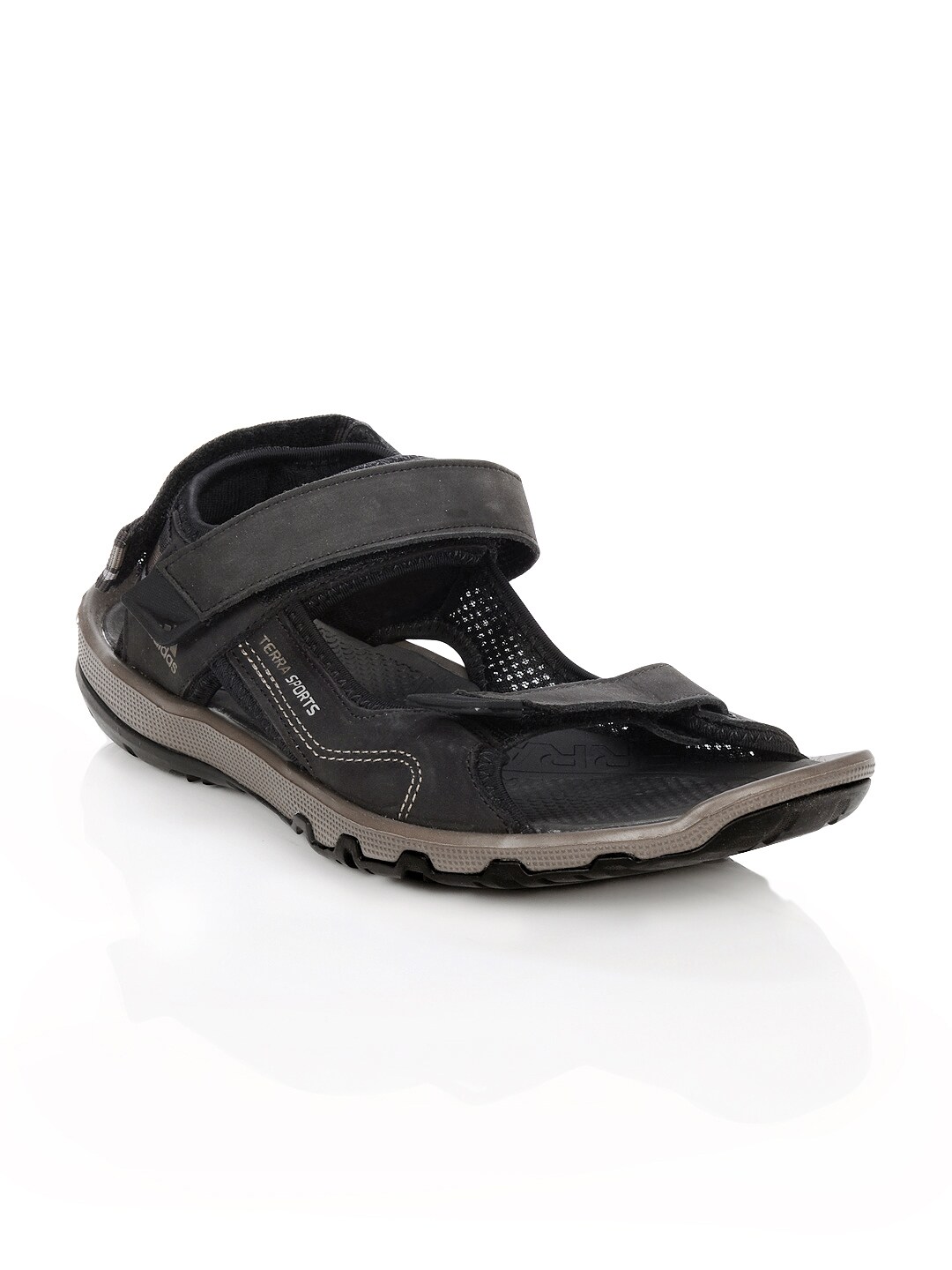 ADIDAS Men Terra Sports Lea II Black Sandals