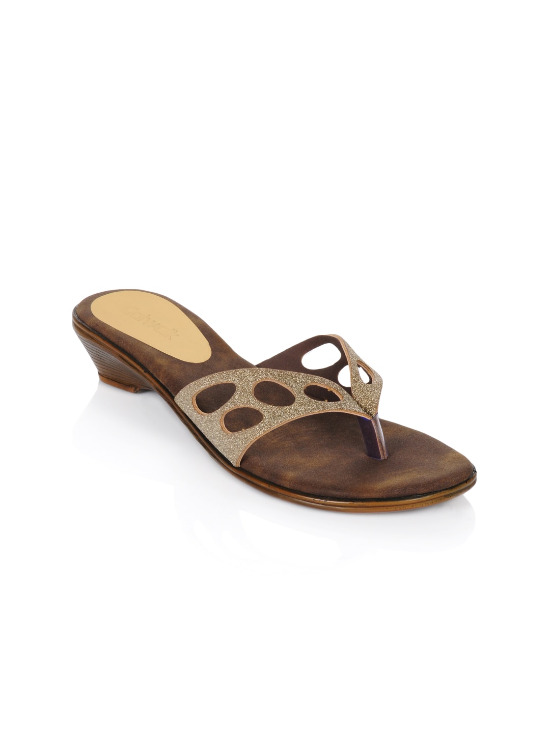 Catwalk Women Gold Sandals