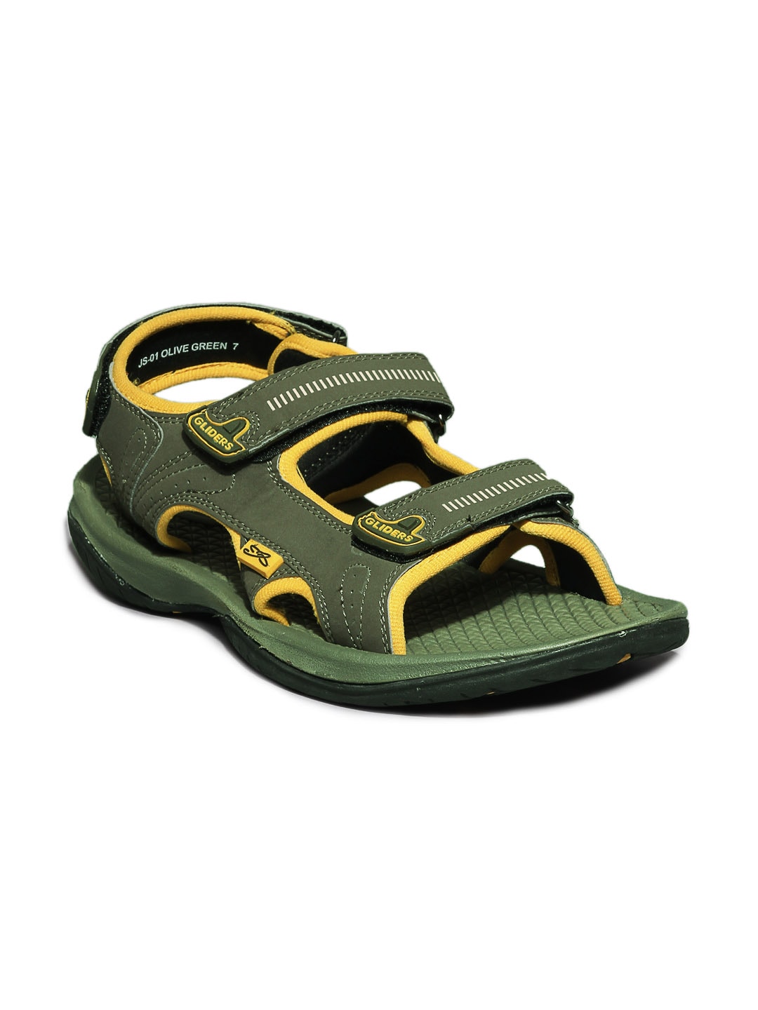 Gliders Men Olive Green Floaters