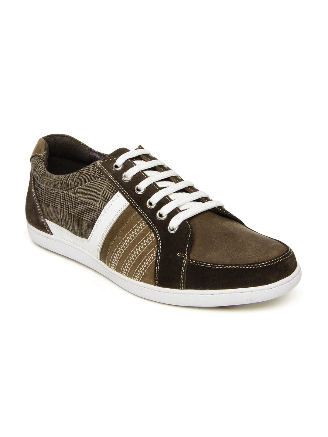 U.S. Polo Assn. Men Brown Leather Casual Shoes