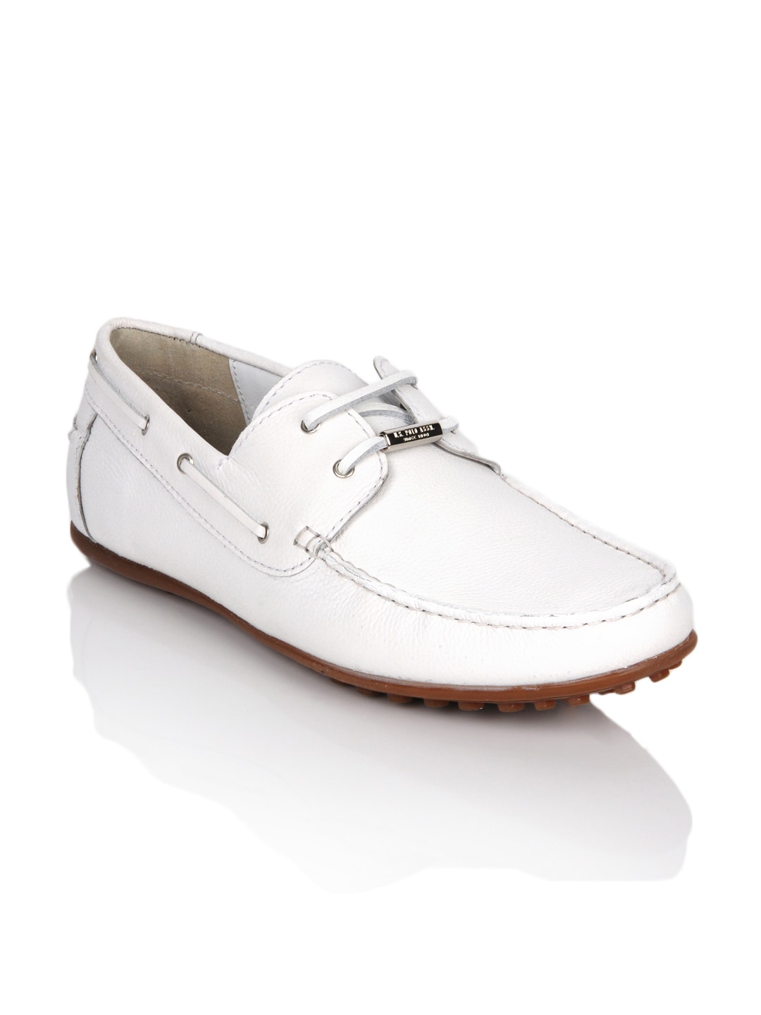 U.S. Polo Assn. Men Casual White Casual Shoes