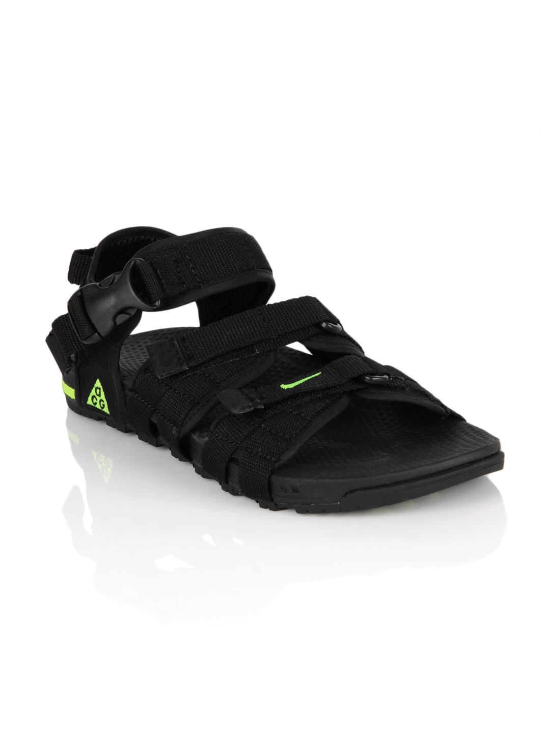 Nike Men Air Deschutz Black Sandals