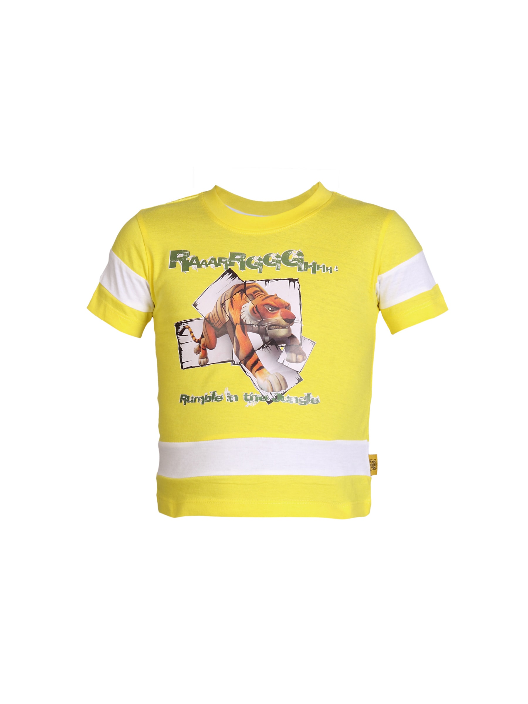 Jungle Book Boys Rumble In The Jungle Yellow T-shirt