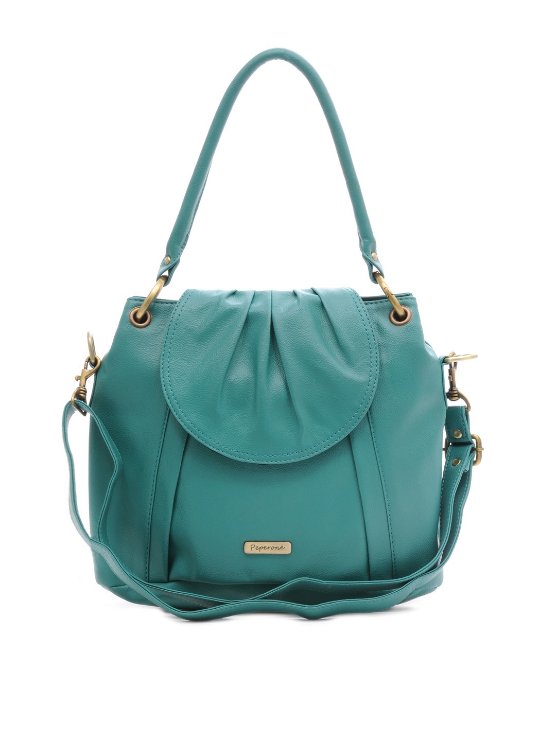 Peperone Women Green Handbag