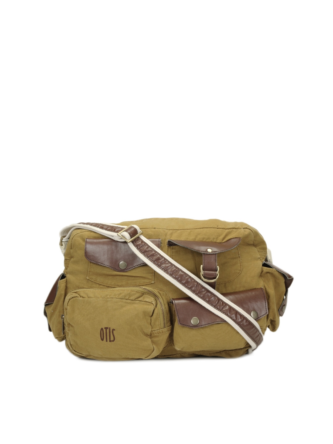 OTLS Unisex Mustard Brown Bag
