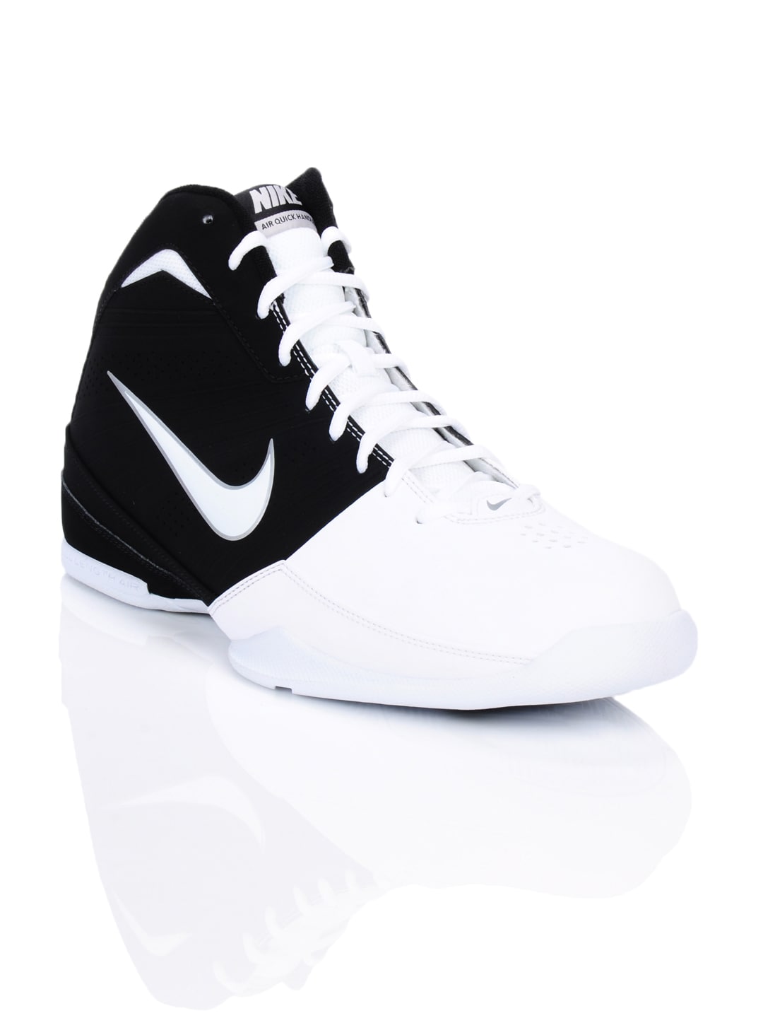 Nike Men Air Quick Handle White & Black Sports Shoes