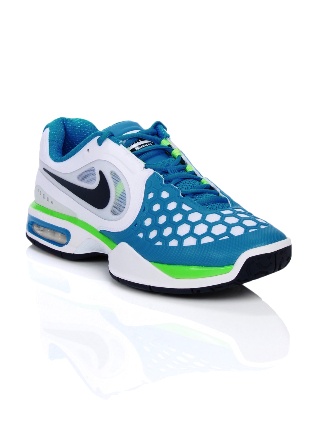 Nike Men Air Max Courtballistec Blue & White Sports Shoes
