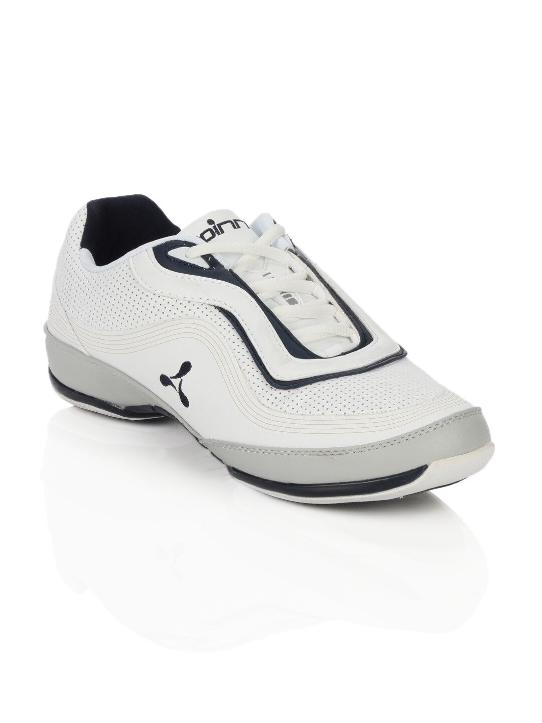 Spinn Men Dozer White Shoes