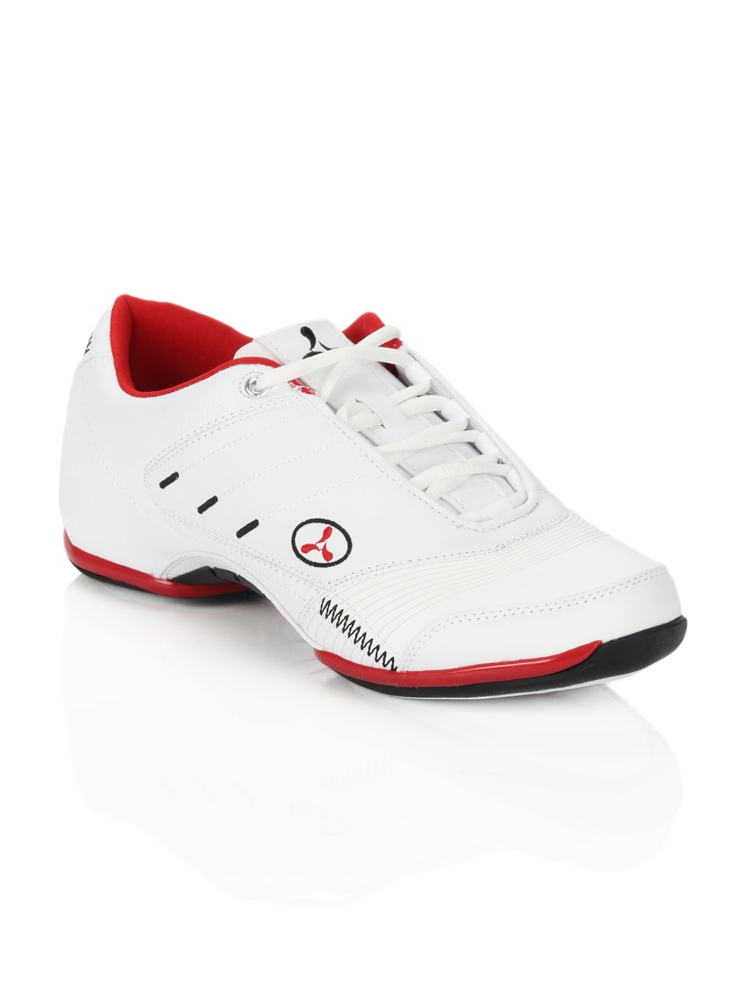 Spinn Men Recurve White Shoes