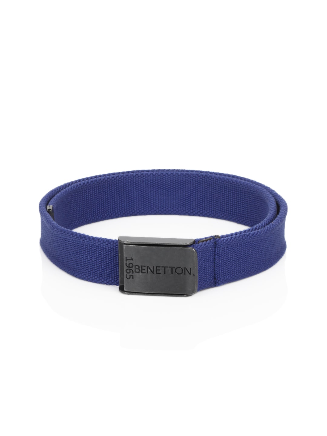 United Colors of Benetton Men Blue Polyester Belts