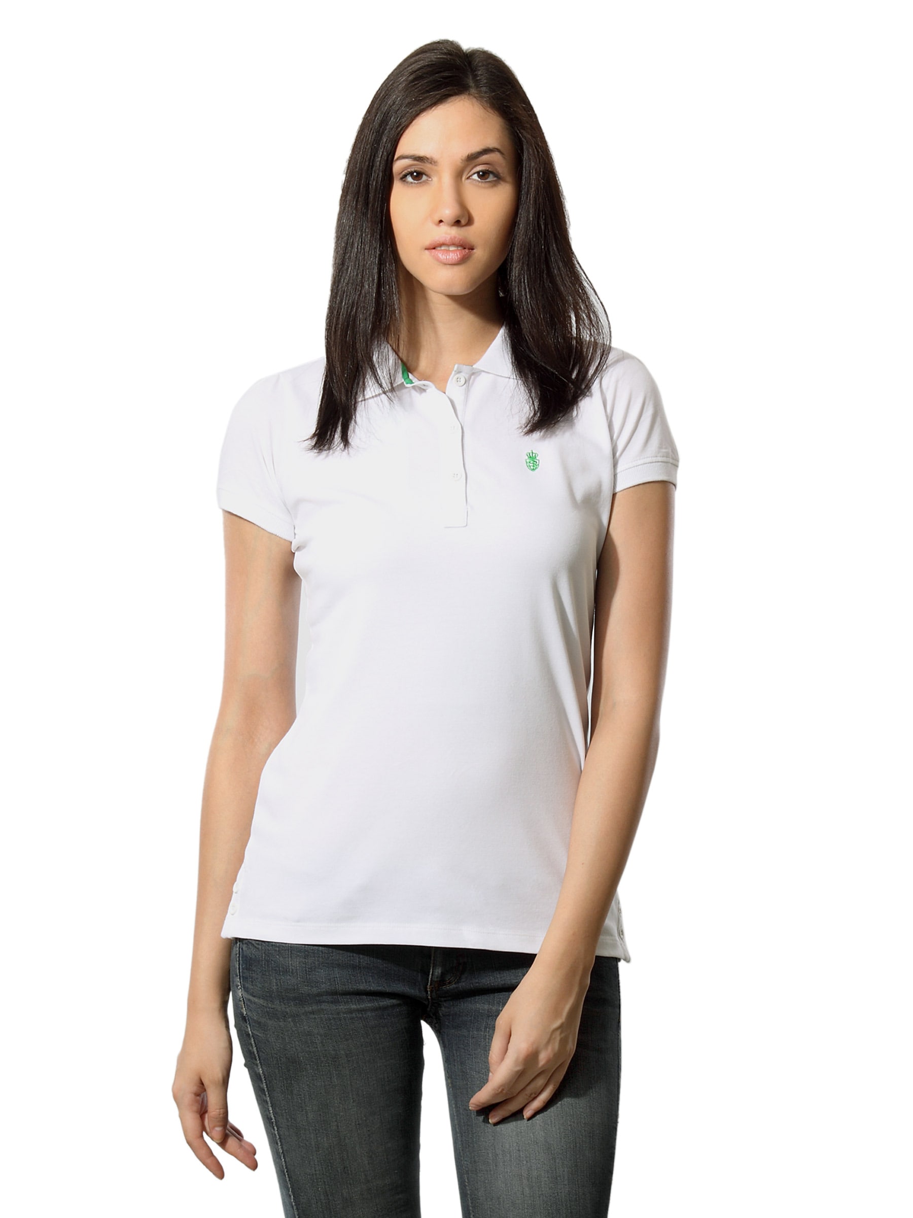 Spykar Women Cult White T-shirt