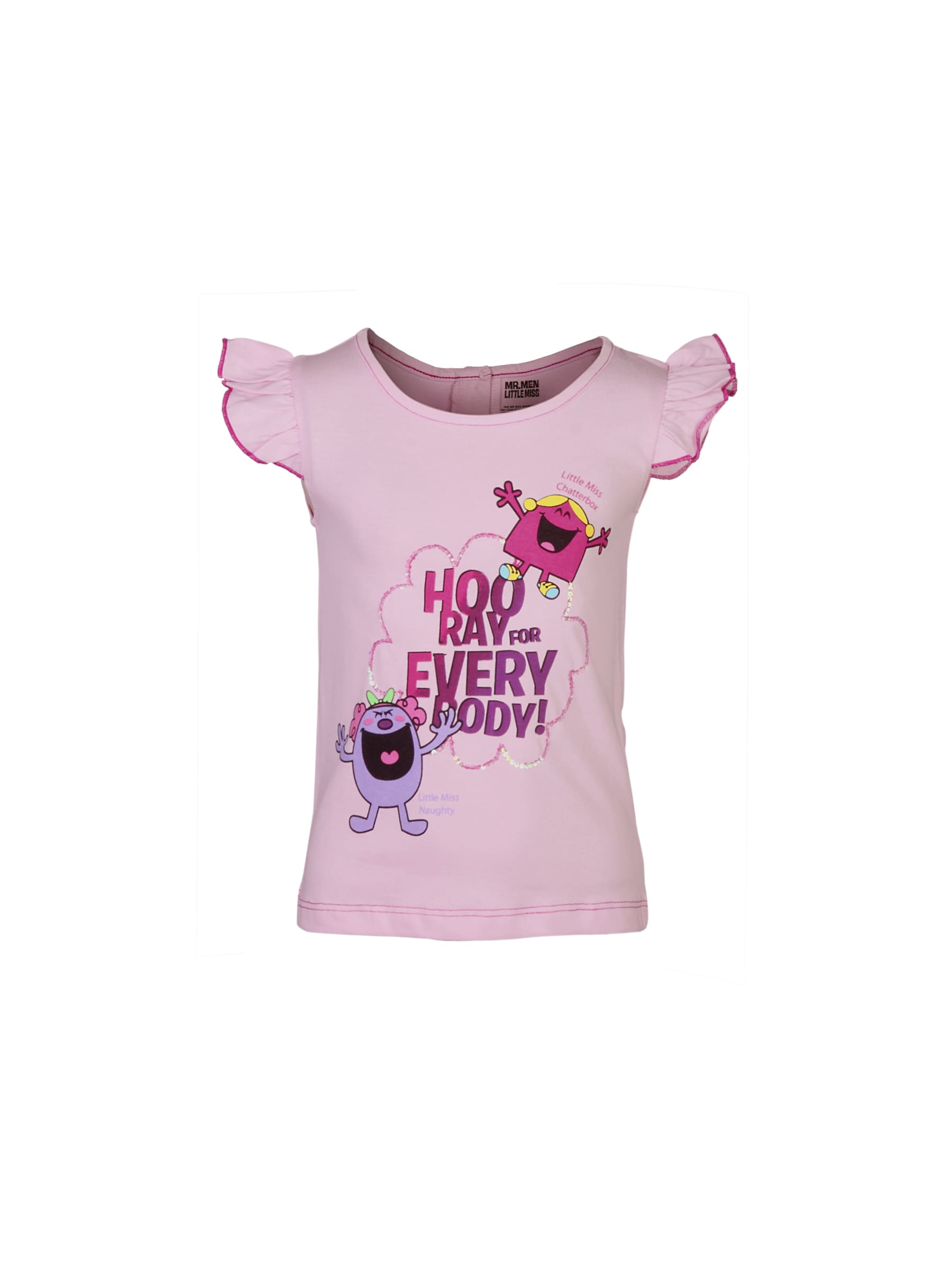 Little Miss Girls Chatterbox Pink Top