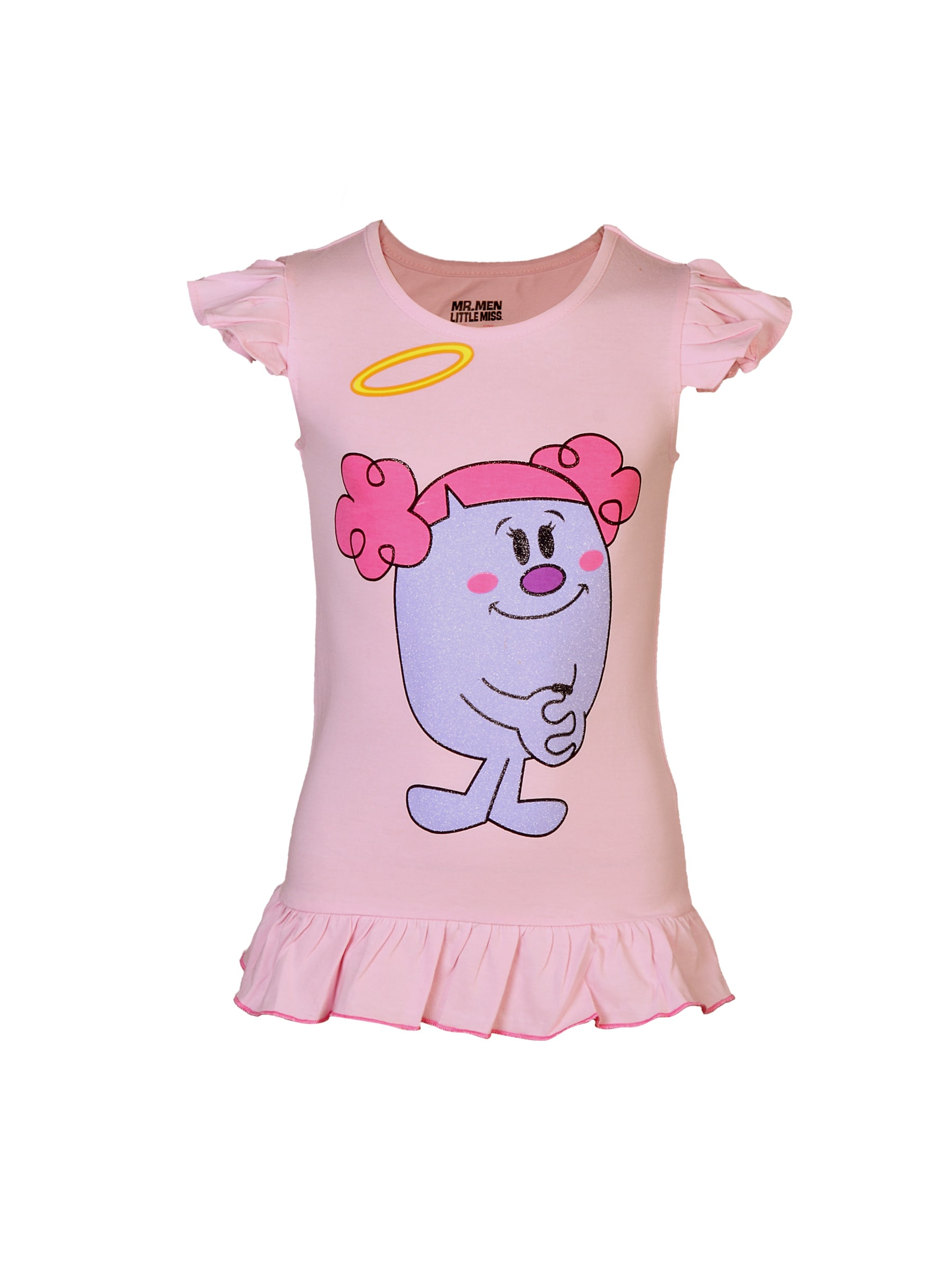 Little Miss Girls Naughty Pink Top