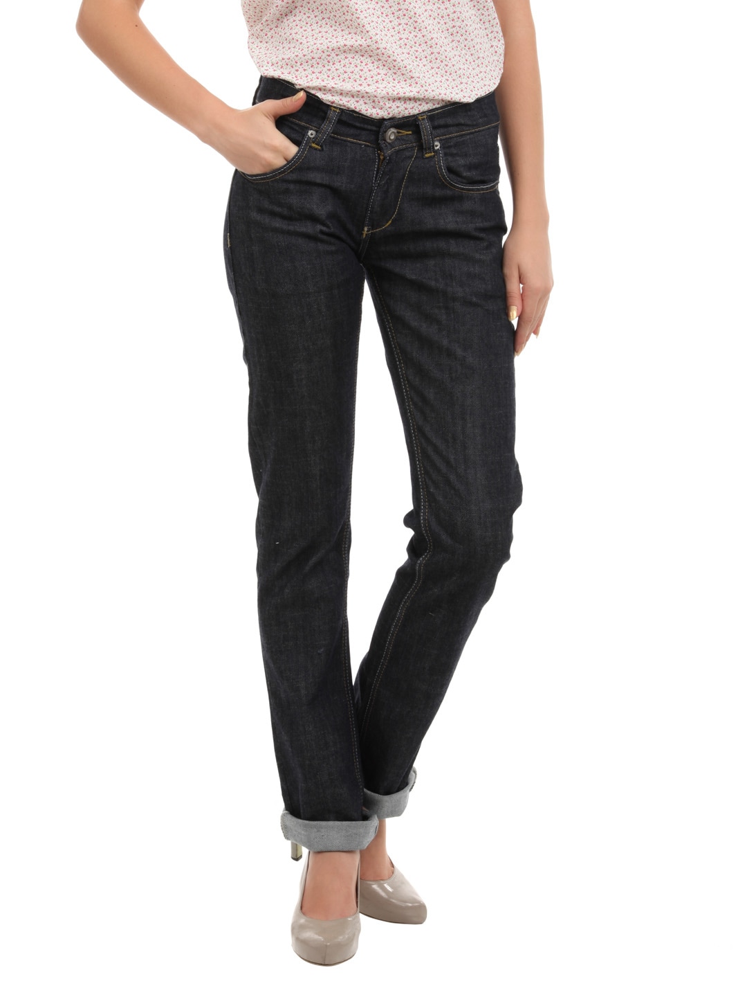 Spykar Women Renegade Navy Blue Jeans