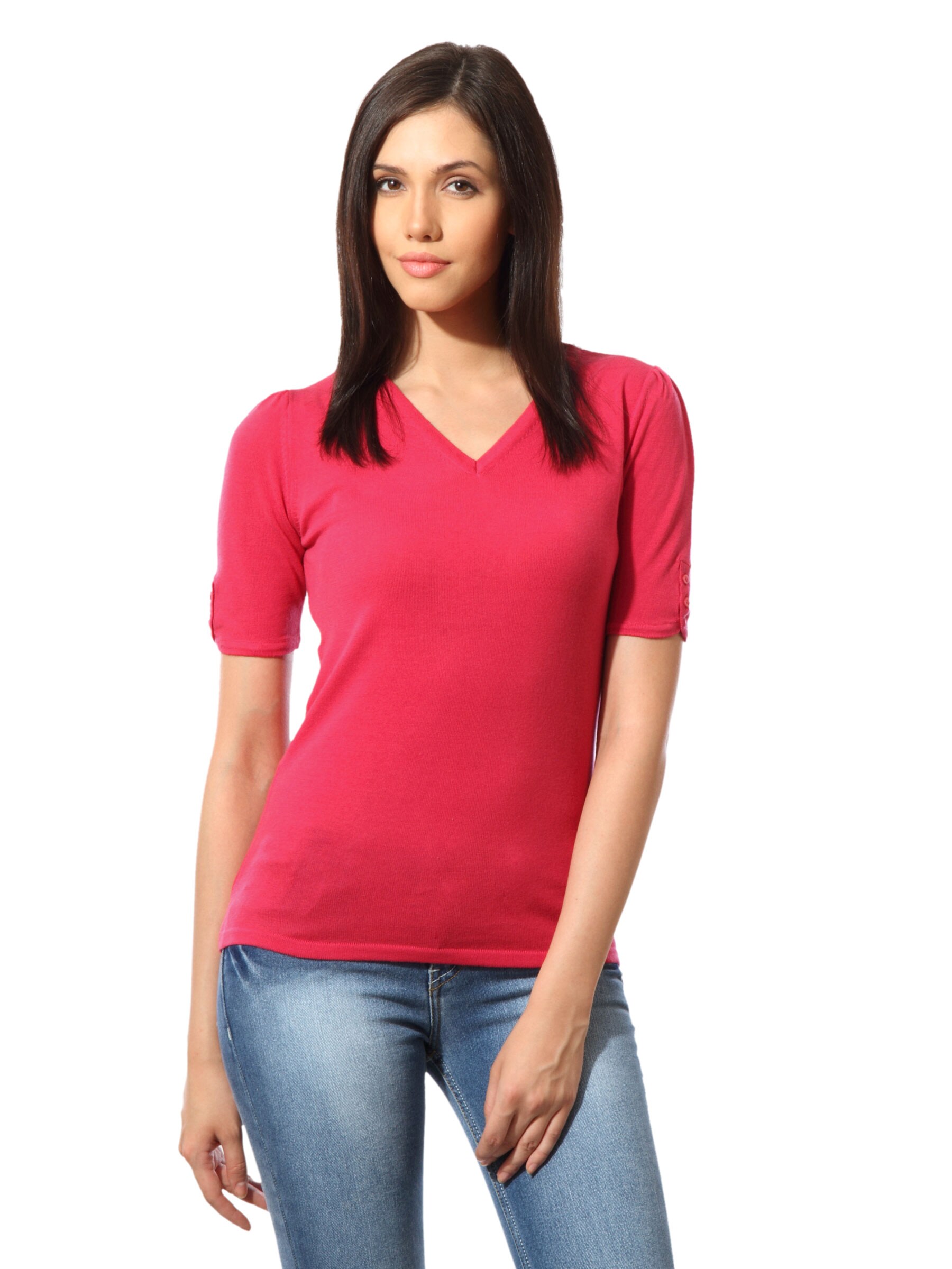 United Colors of Benetton Women Red Top