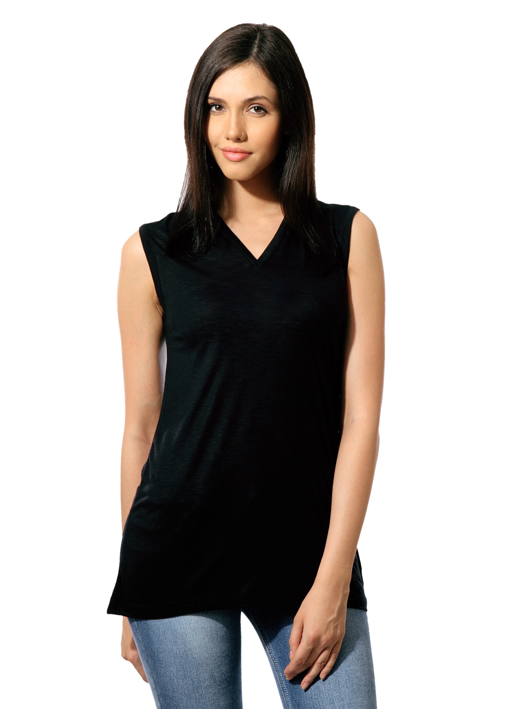 United Colors of Benetton Women Black Top