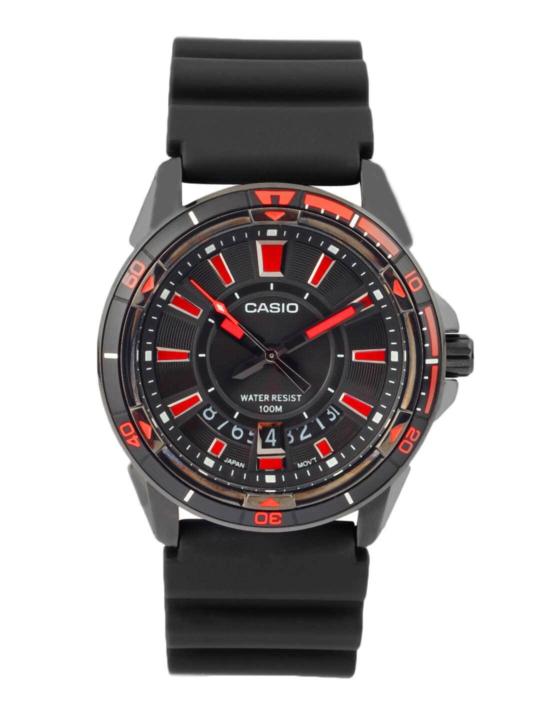 Casio Enticer Men Black Analogue Watches (A504) MTD-1066B-1A2VDF
