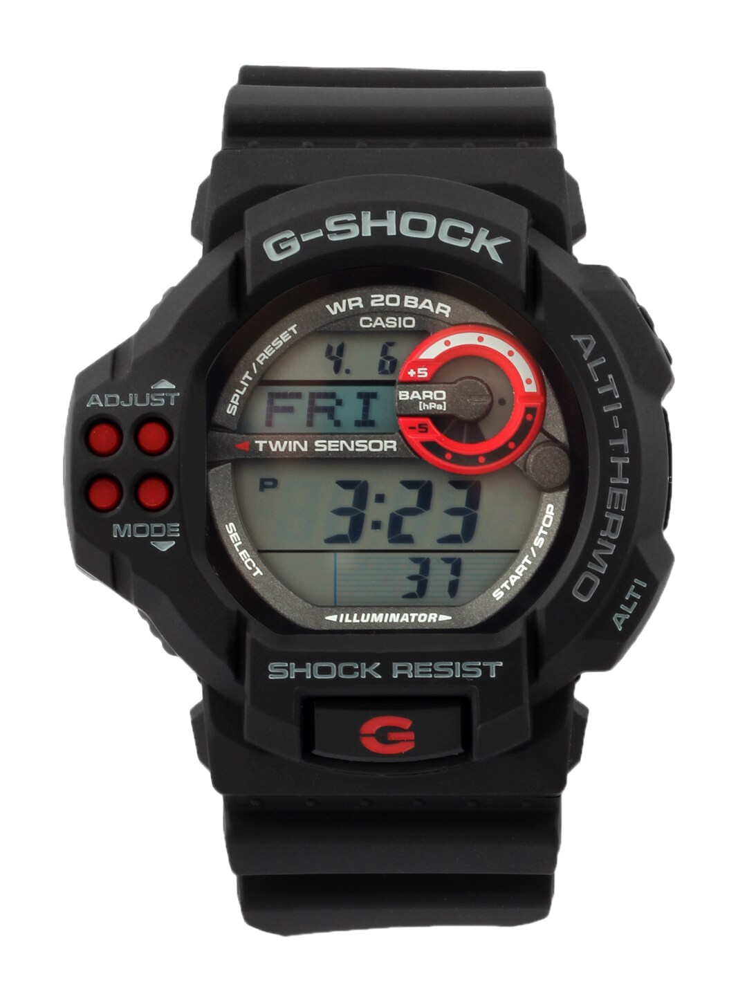 CASIO G-Shock Men Black Digital Watch G329